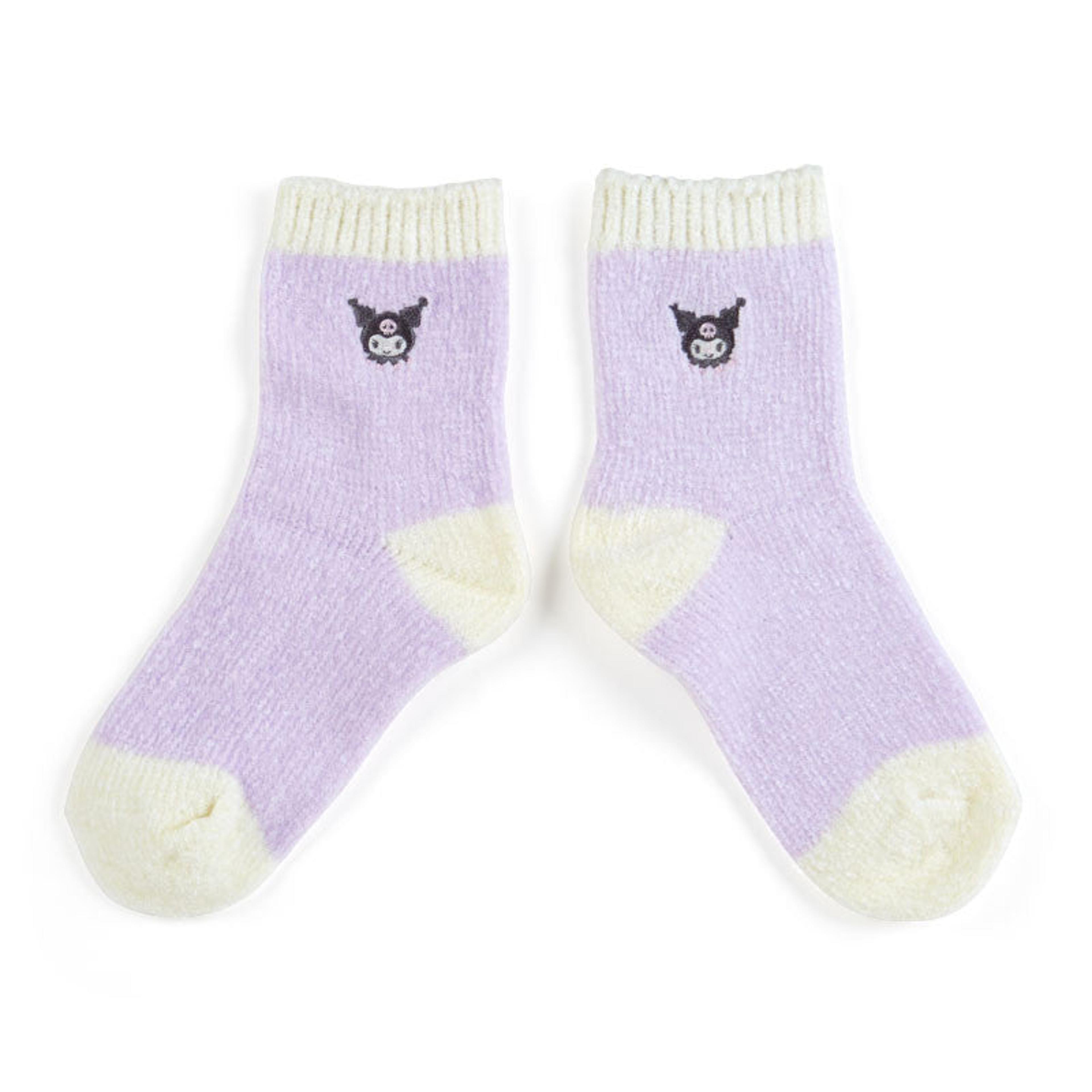 Alternate View 6 of Sanrio Characters Embroidered Chenille Adult Socks