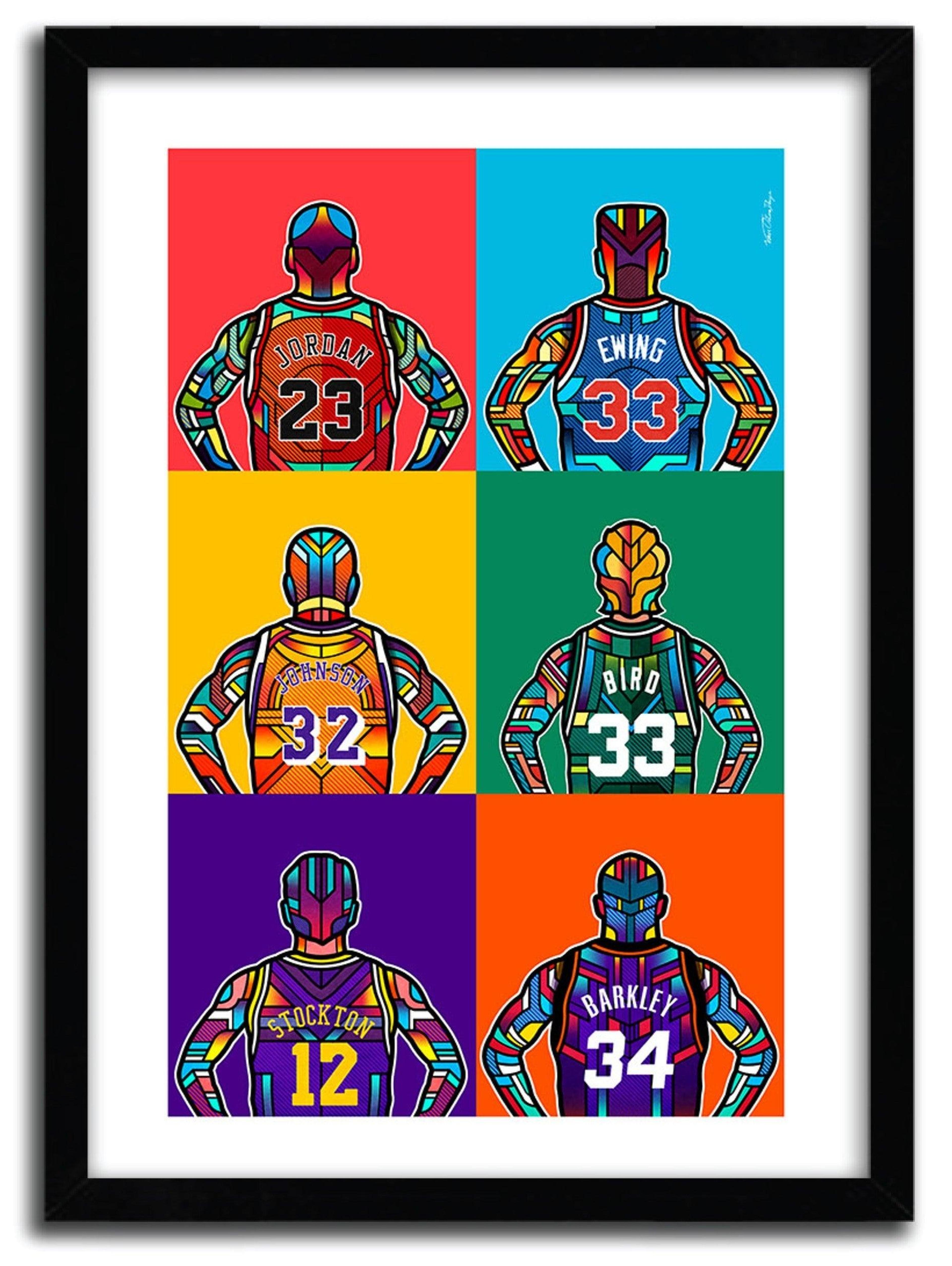 NBA LEGENDS by VAN ORTON