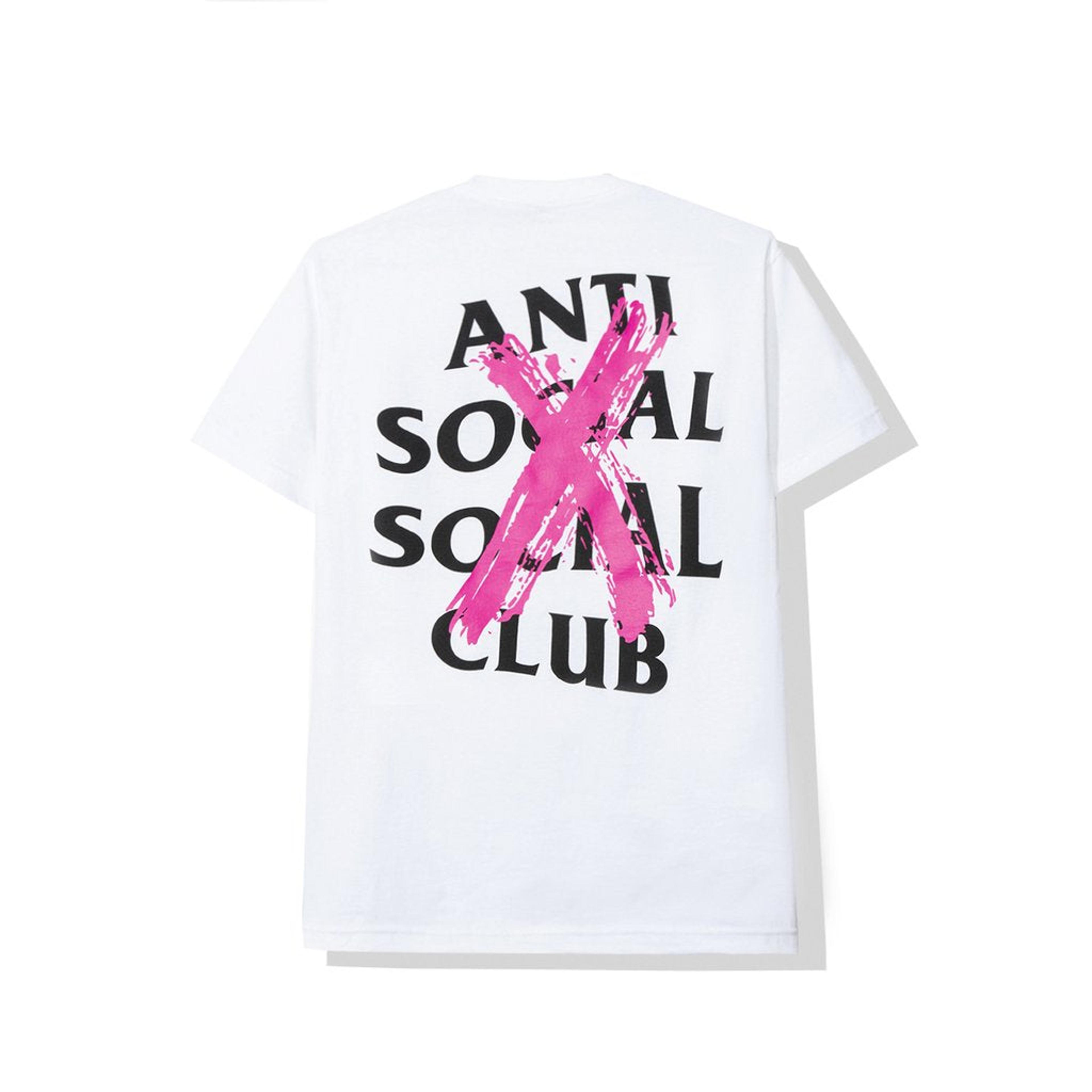 Anti Social Social Club Cancelled White Tee ASSC DS Brand New