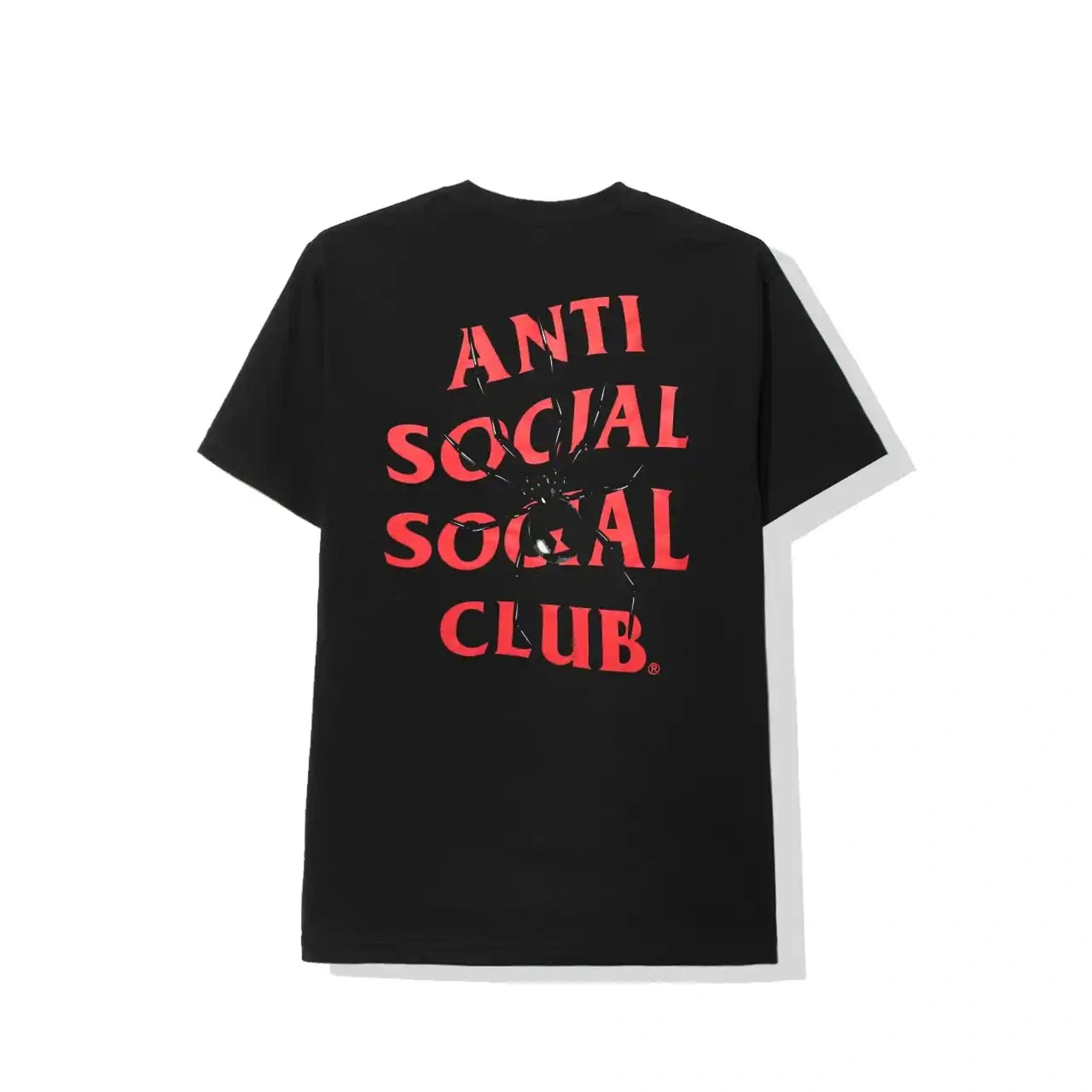Anti Social Social Club Bitter Black Tee ASSC DS Brand New