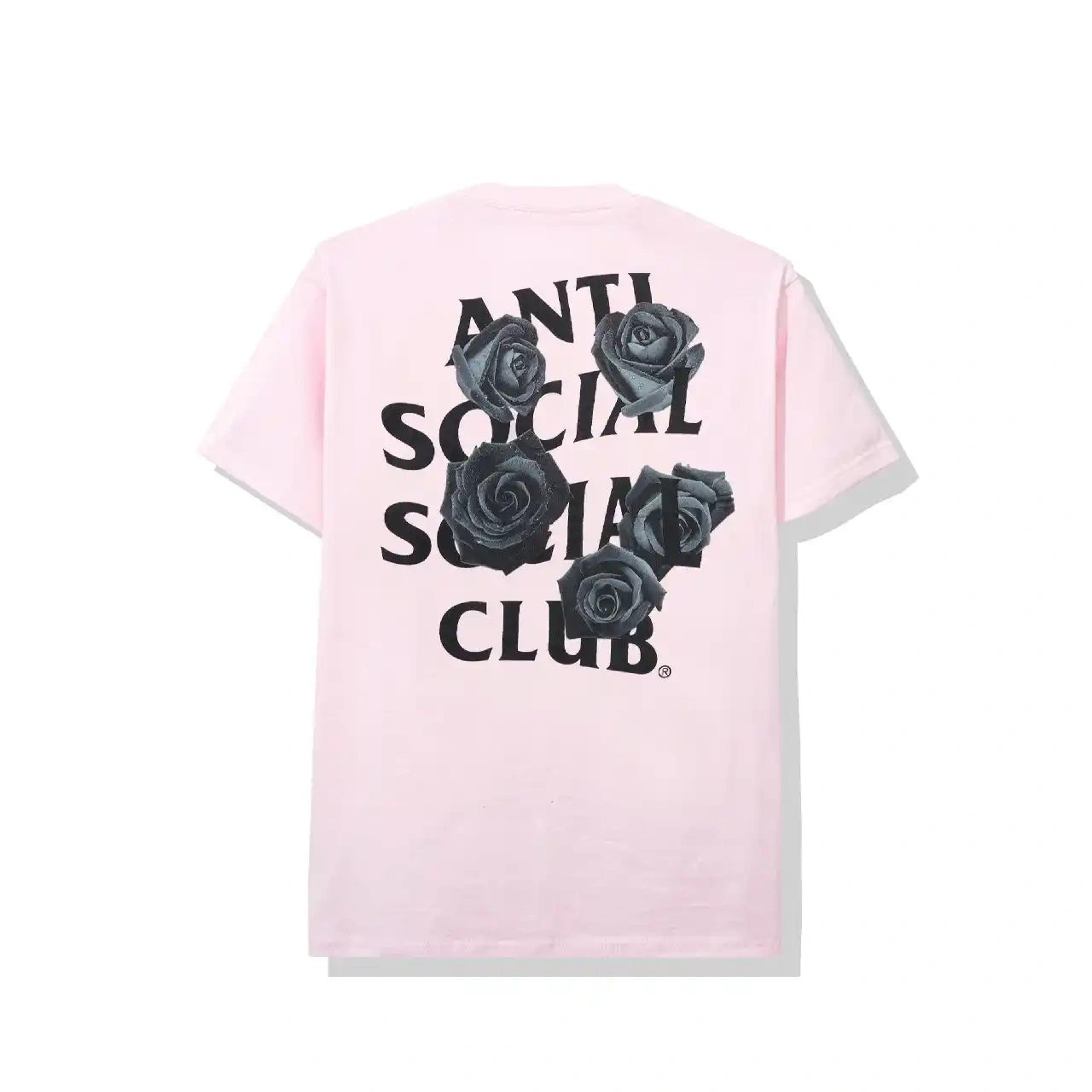 Anti Social Social Club Bat Emoji Pink Tee ASSC DS Brand New