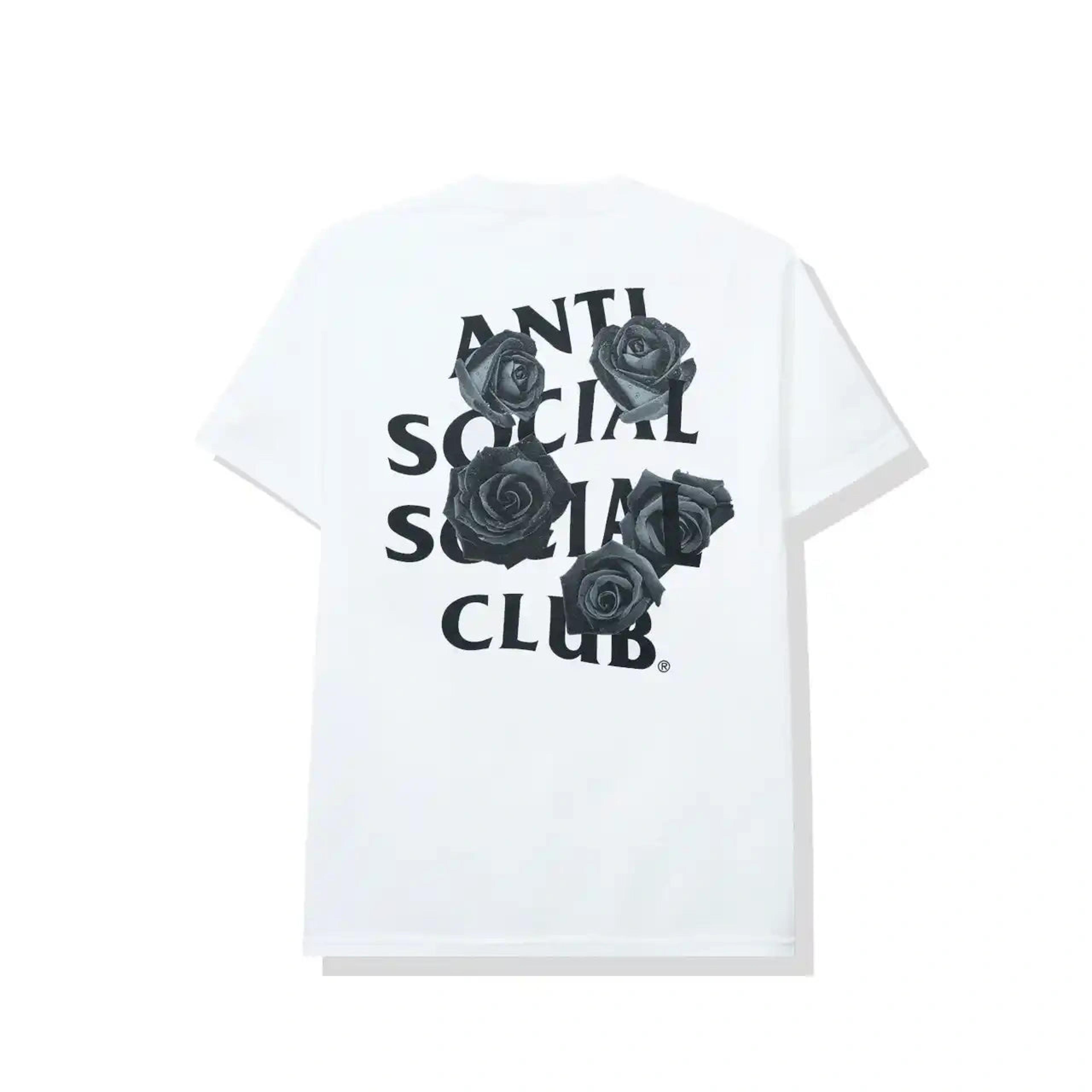 Anti Social Social Club Bat Emoji White Tee ASSC DS Brand New