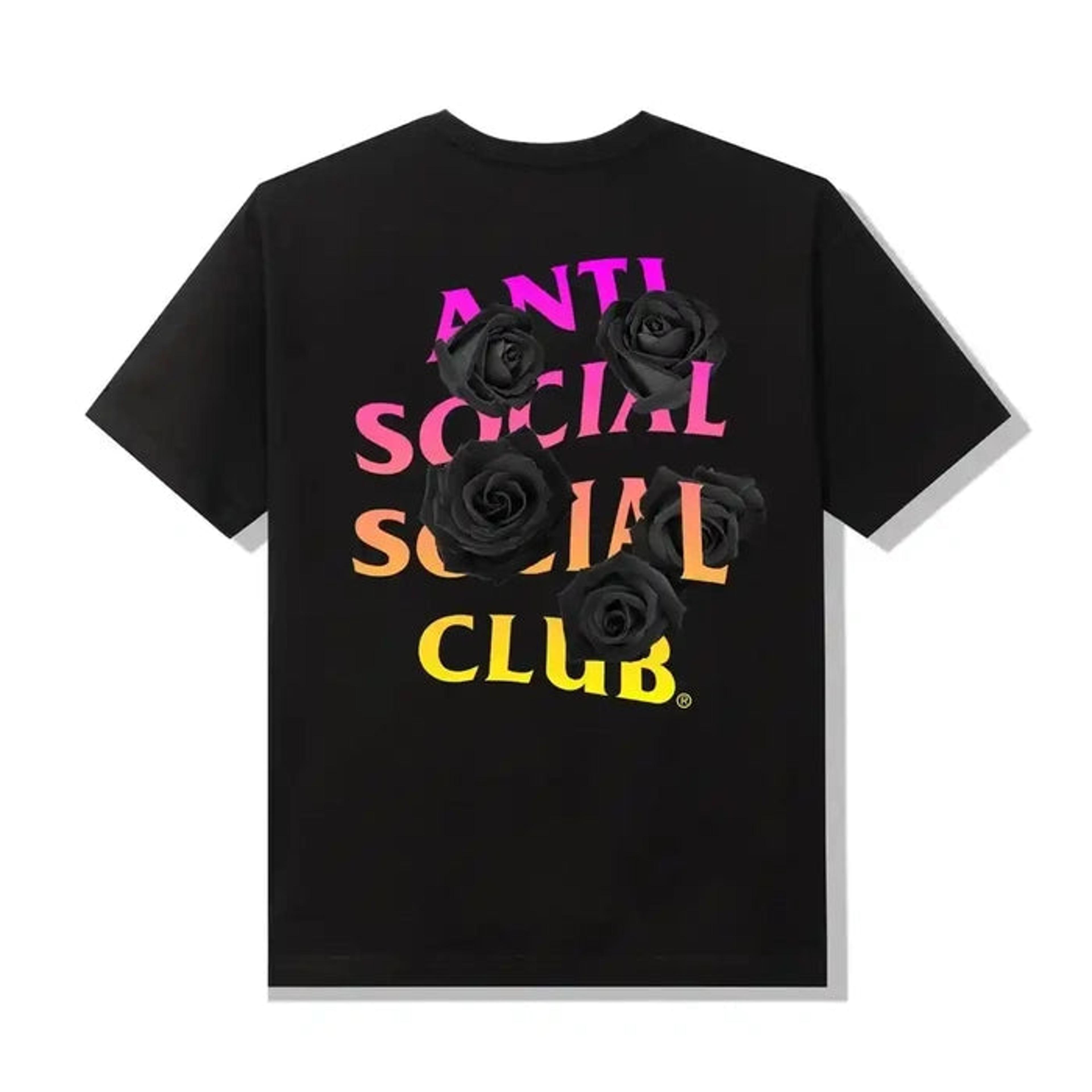 Anti Social Social Club In The Lead Black Tee ASSC DS Brand New