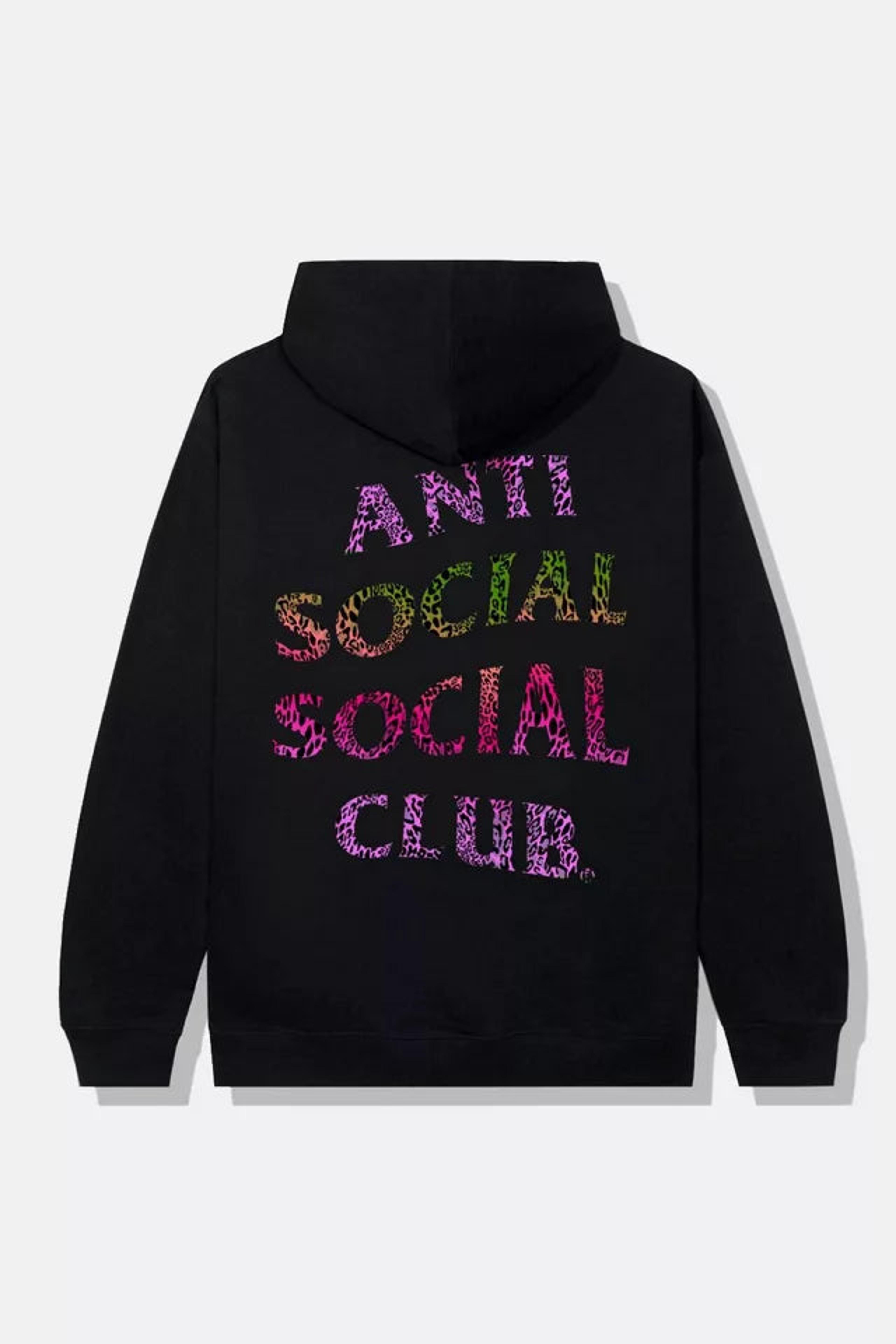 Anti Social Social Club Assclubtronic Black Hoodie ASSC DS Brand