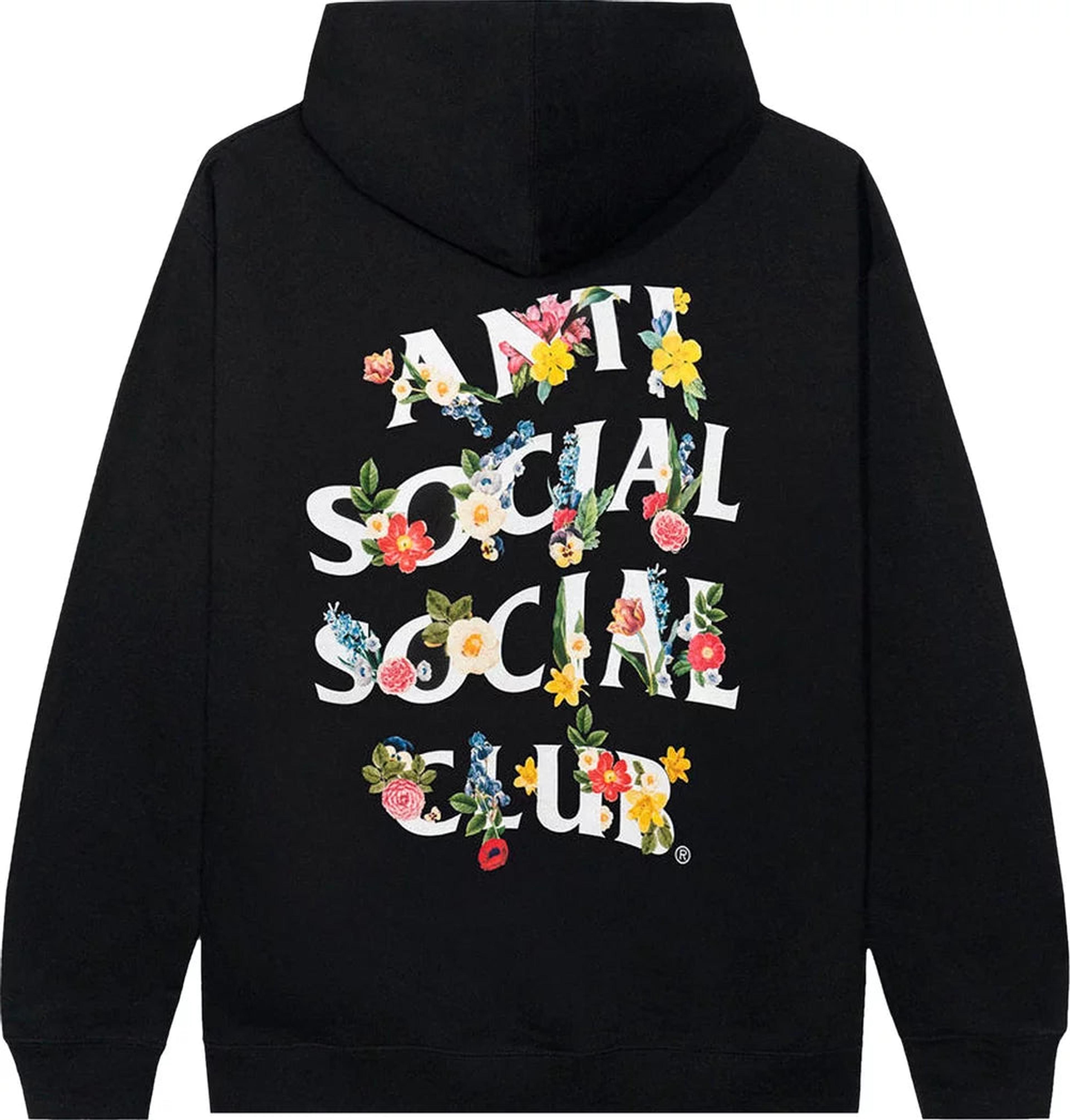 Anti Social Social Club Self Conclusion Black Hoodie ASSC DS Bra