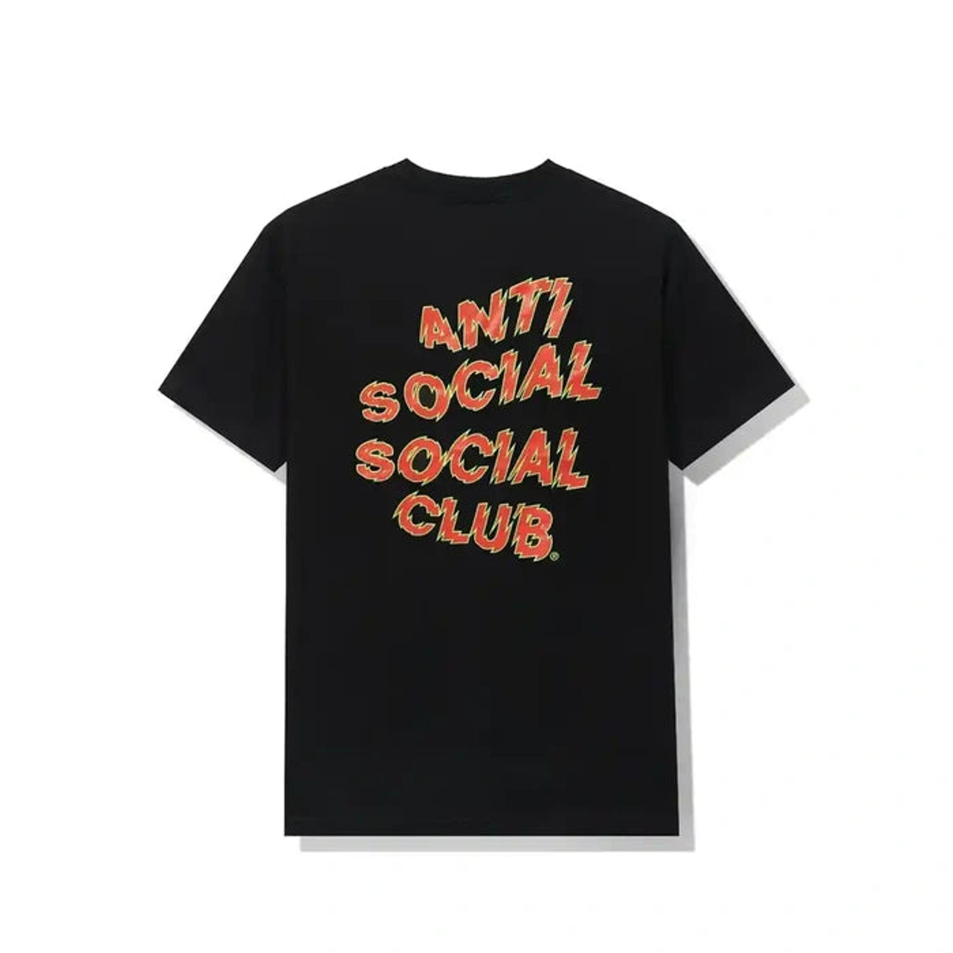 Anti Social Social Club Maniac Black Tee ASSC DS Brand New