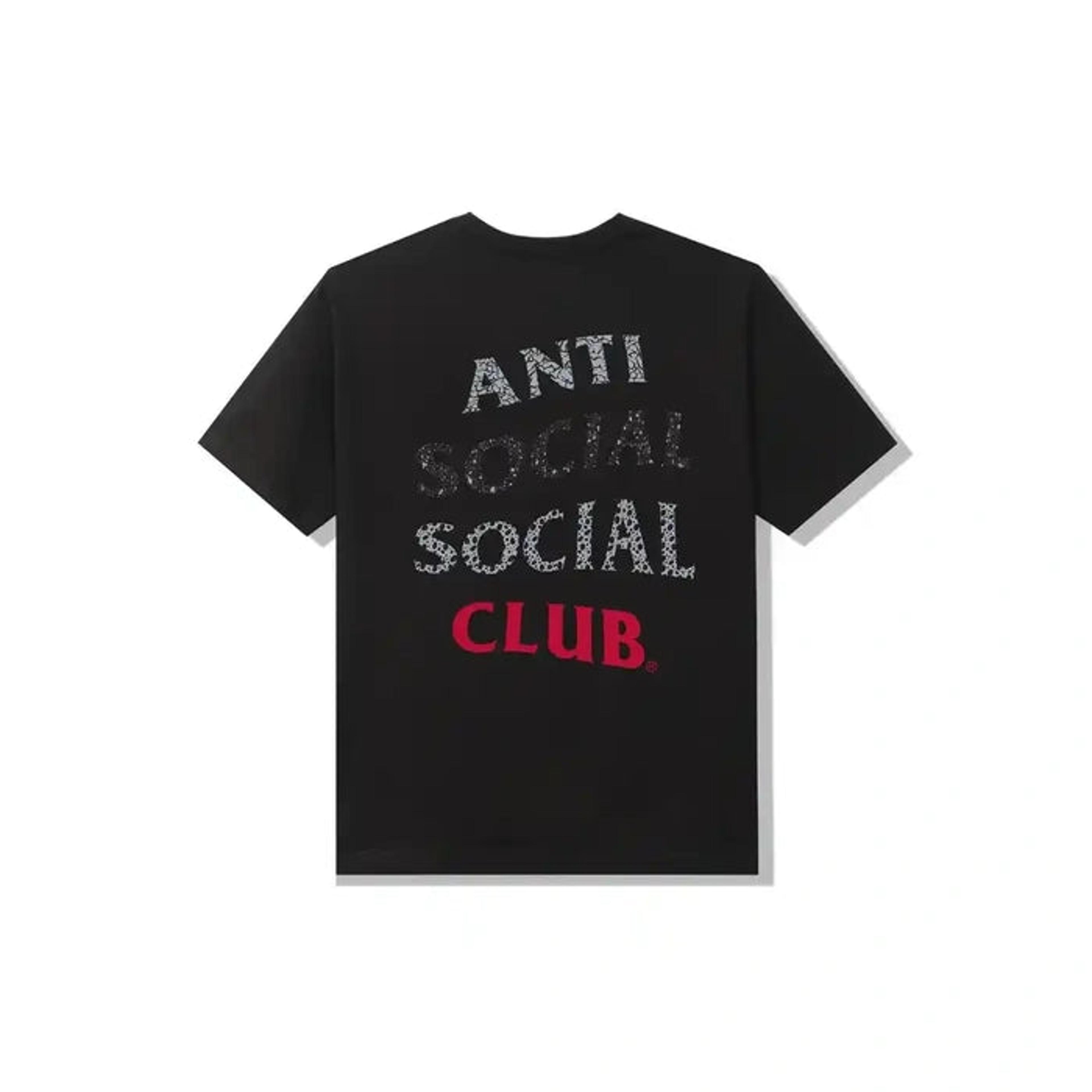 Anti Social Social Club 99 Retro Black Tee ASSC DS Brand New