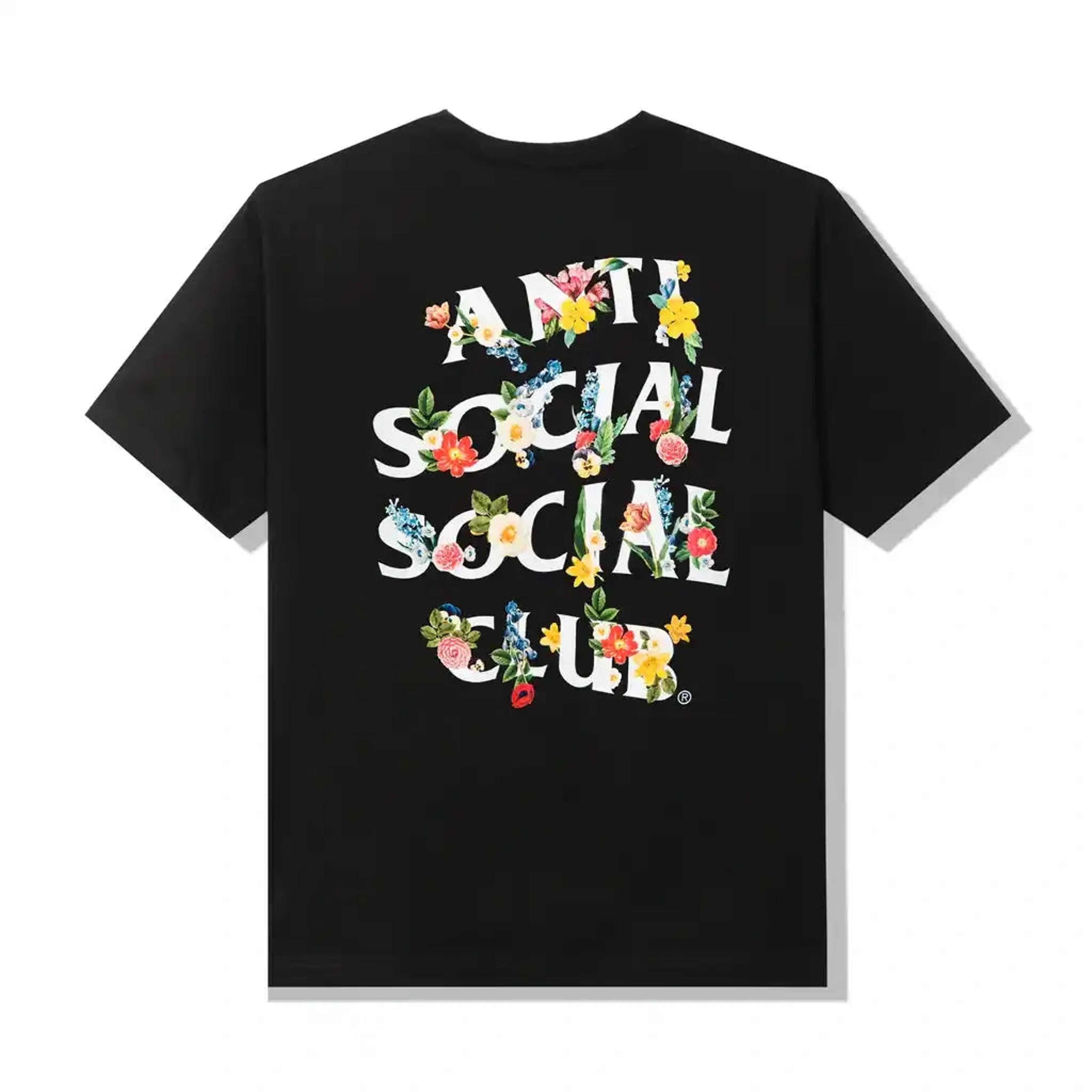 Anti Social Social Club Self Conclusion Black Tee ASSC DS Brand 