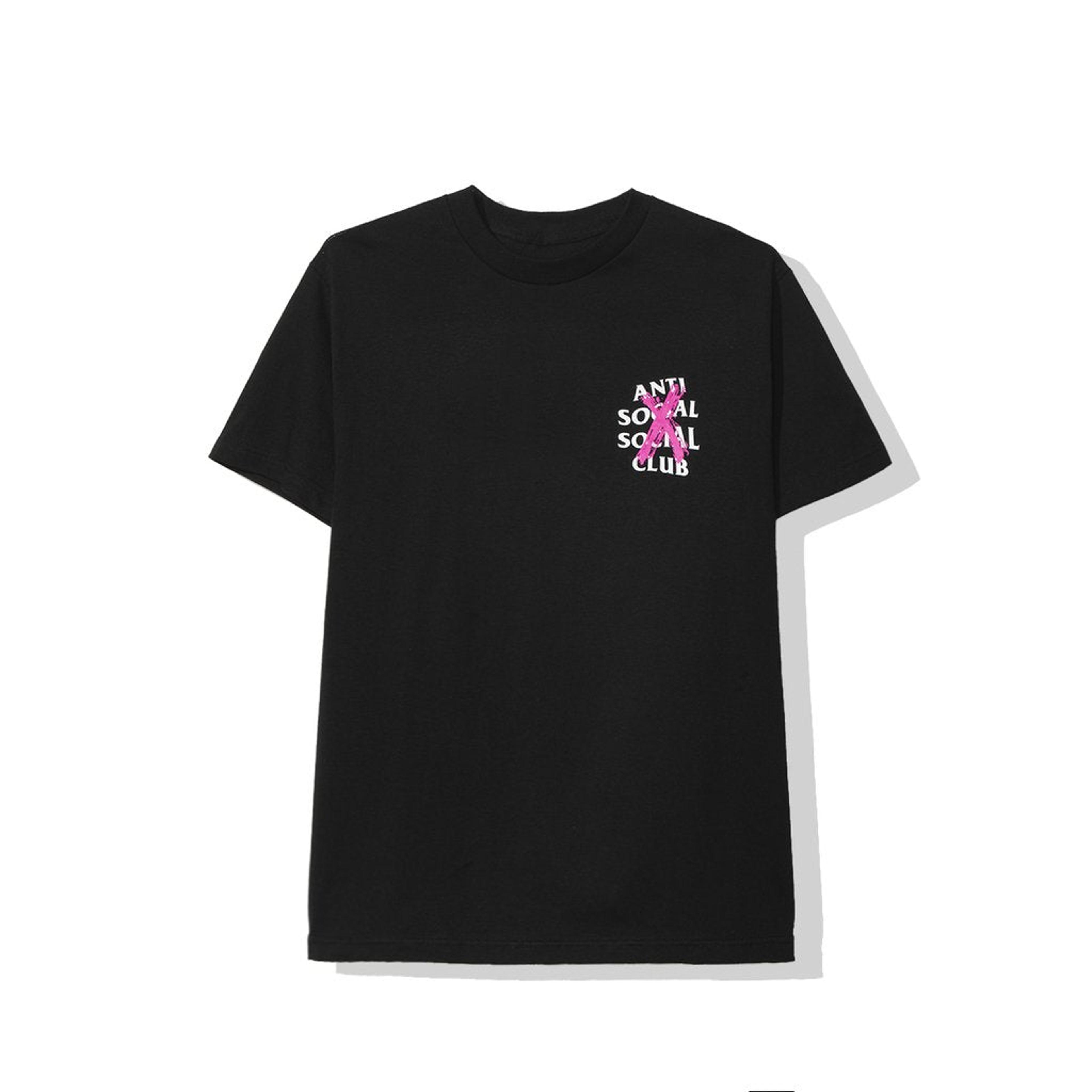 Alternate View 1 of Anti Social Social Club Cancelled Black Tee ASSC DS Brand New