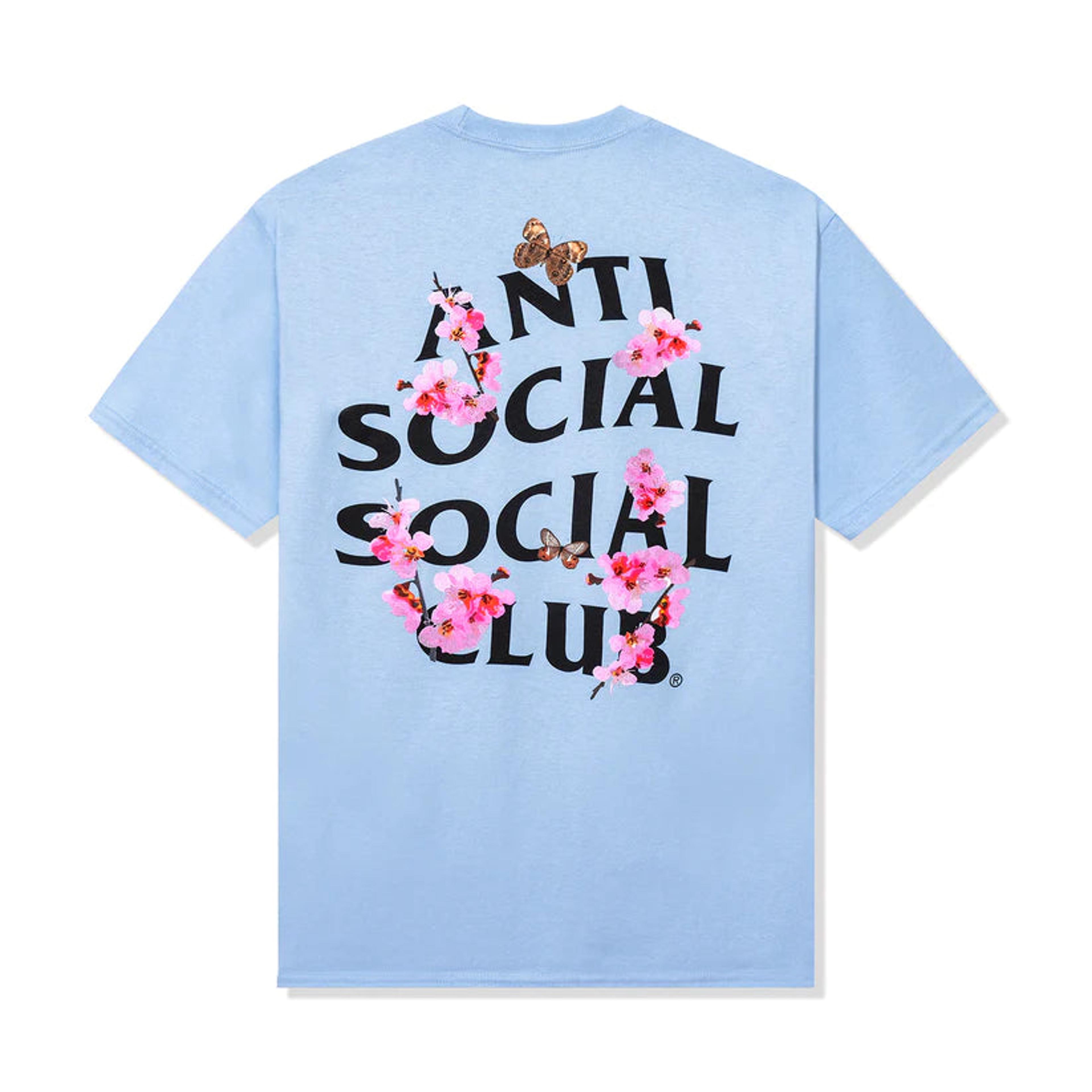 Anti Social Social Club Kkoch Blue Tee ASSC DS Brand New
