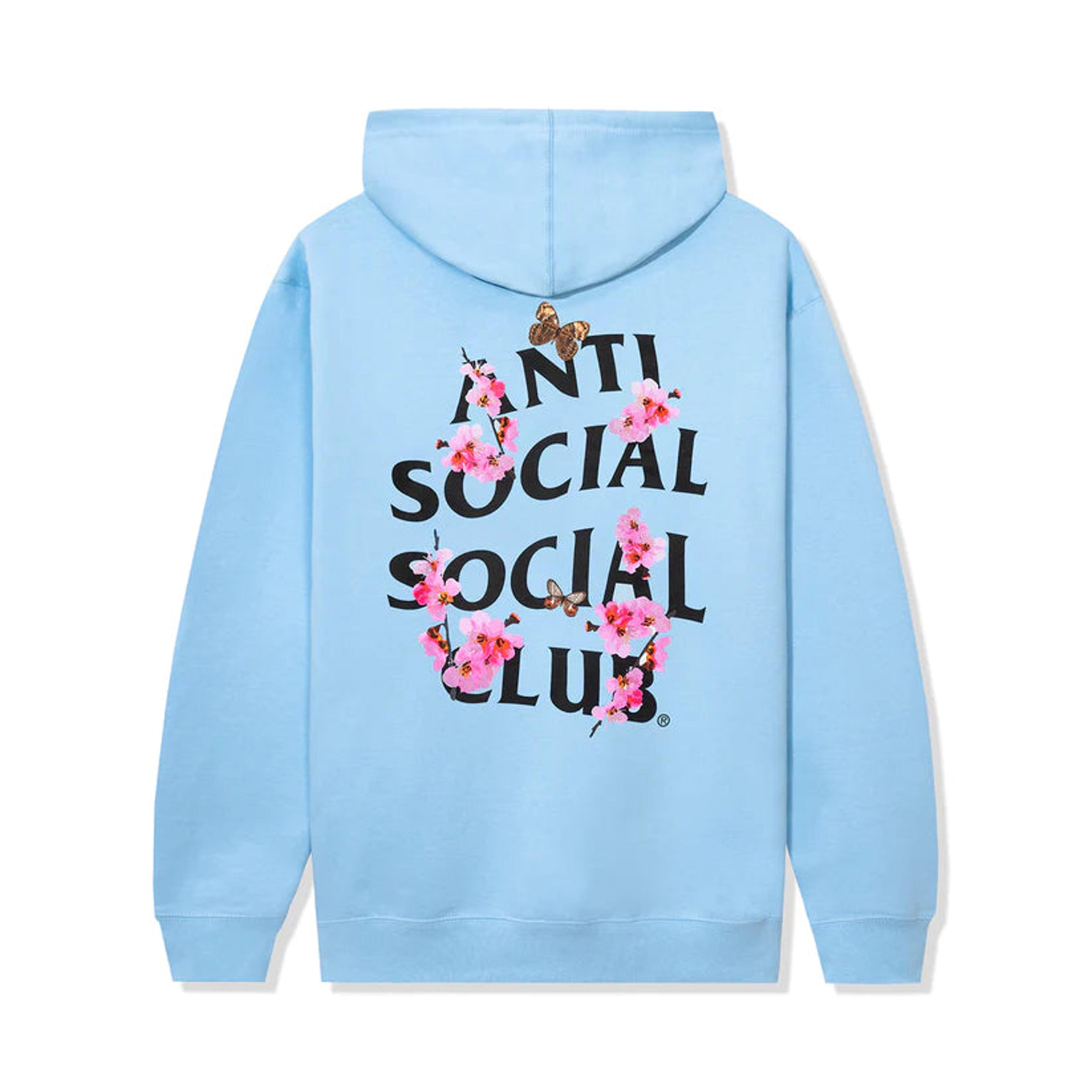 Anti Social Social Club Kkoch Blue Hoodie ASSC DS Brand New