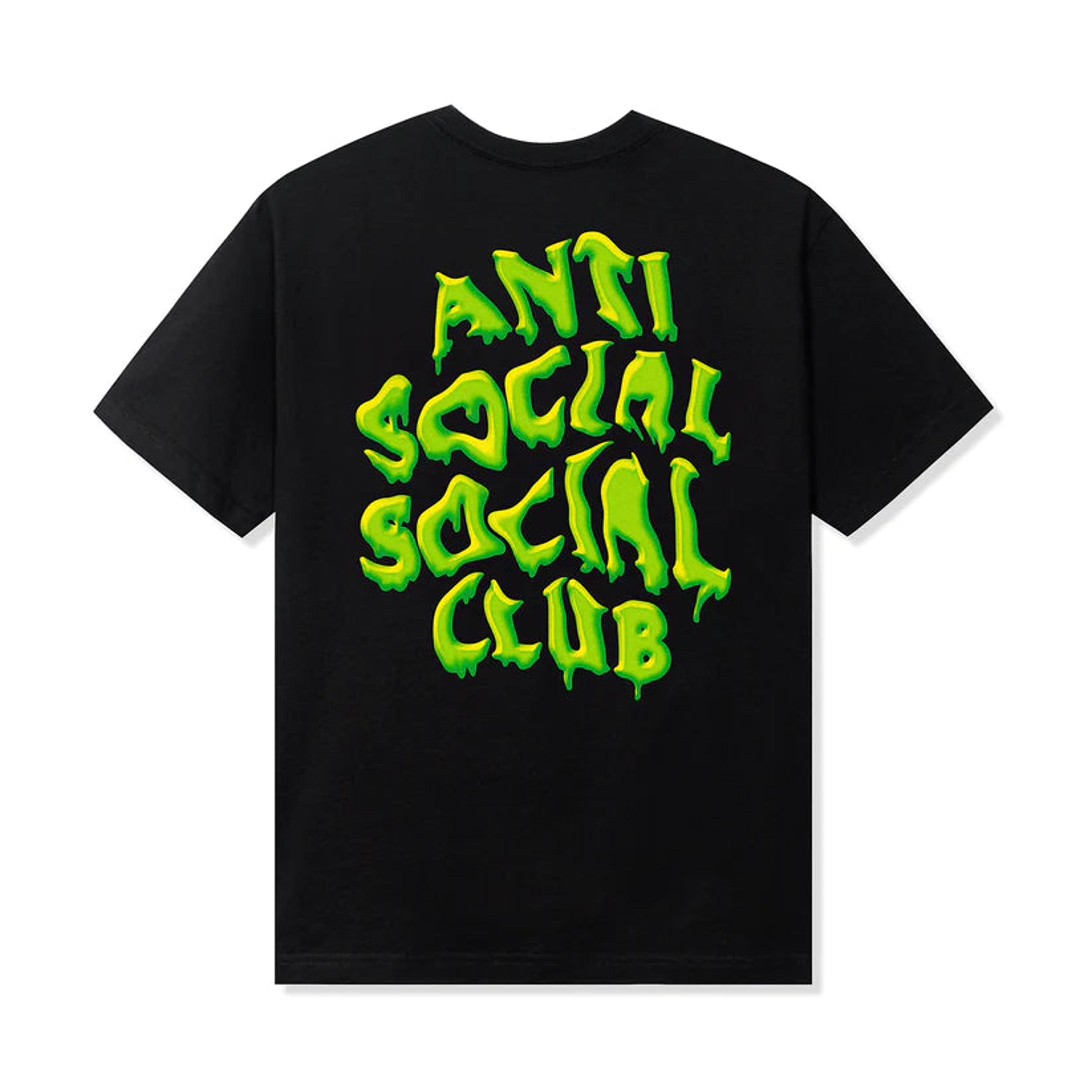 Anti Social Social Club Melt Away Black Tee ASSC DS Brand New