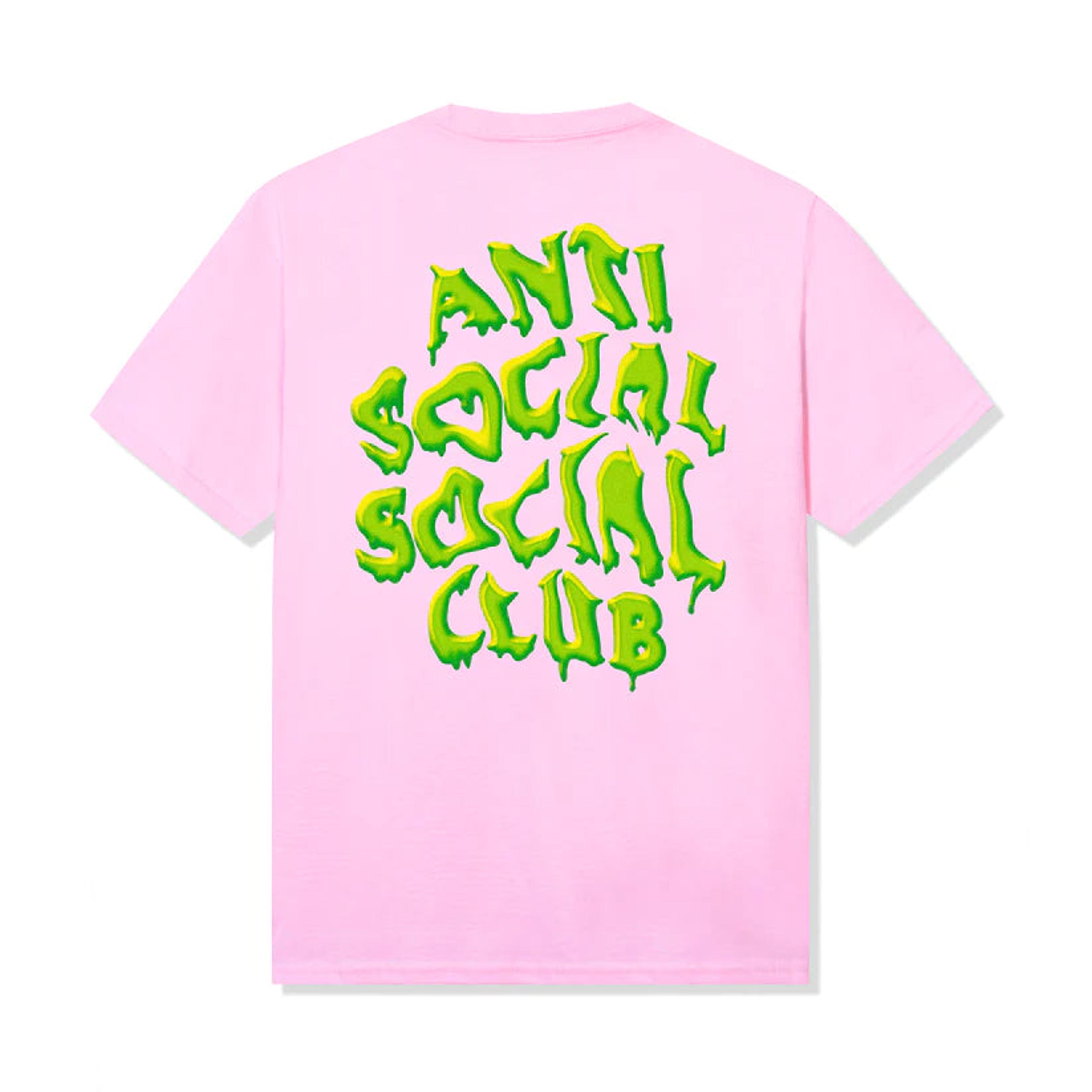 Anti Social Social Club Melt Away Pink Tee ASSC DS Brand New