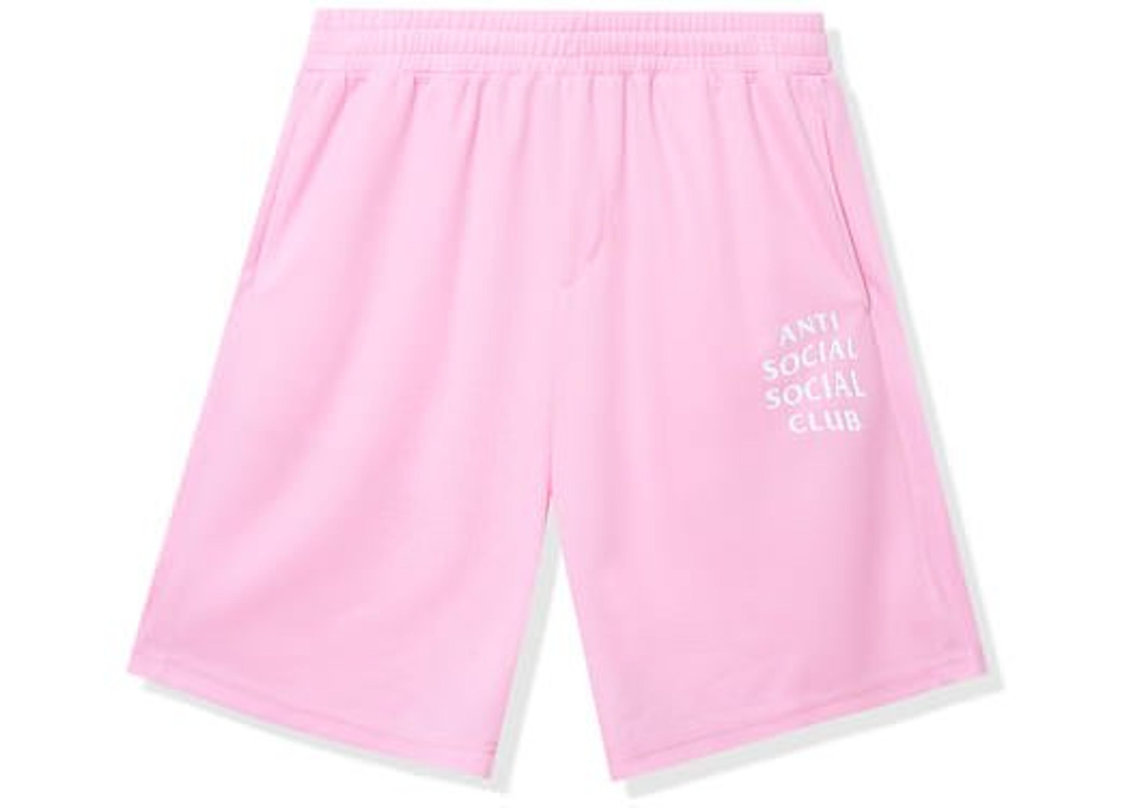 Anti Social Social Club Never Made Pink Shorts ASSC DS Brand New