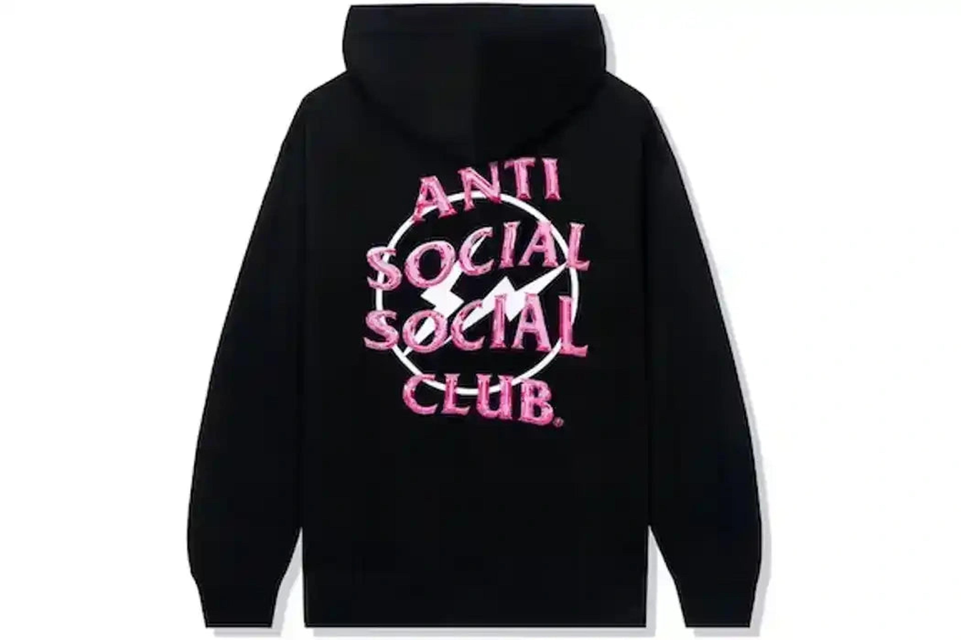 Anti Social Social Club X Fragment Precious Petals Pink Black Ho