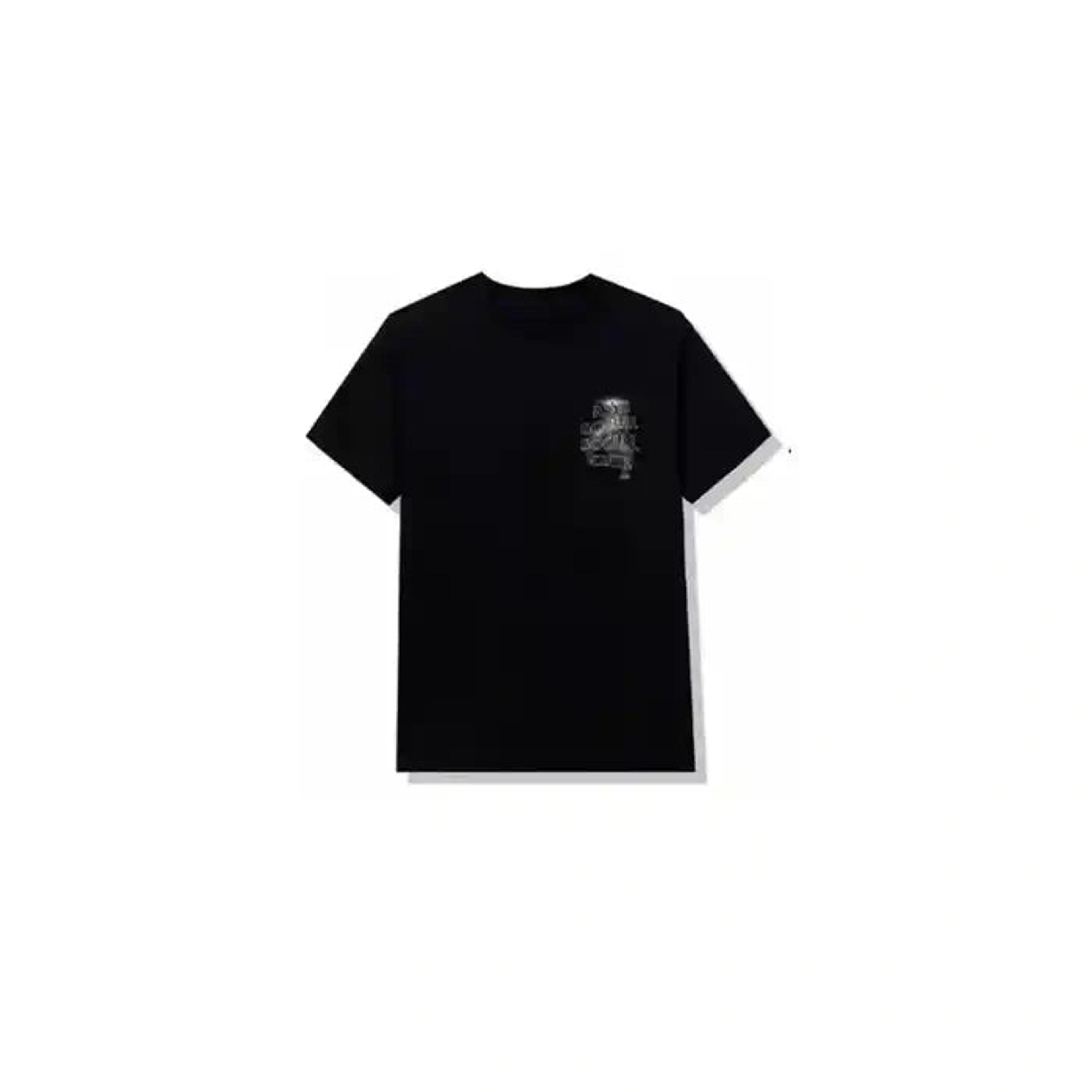 Alternate View 1 of Anti Social Social Club Twisted Black Tee ASSC DS Brand New