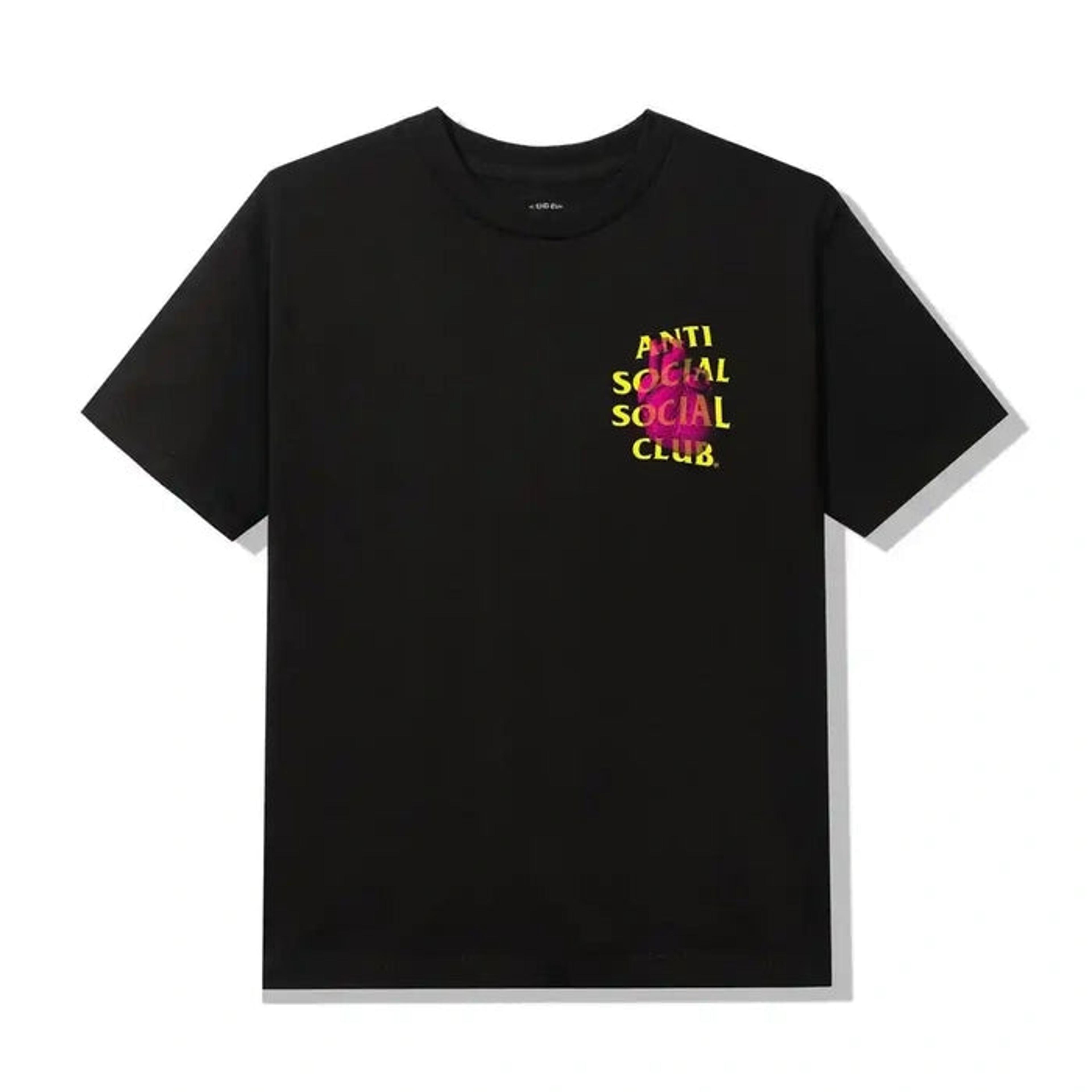 Alternate View 1 of Anti Social Social Club Pulse Check Black Tee ASSC DS Brand New