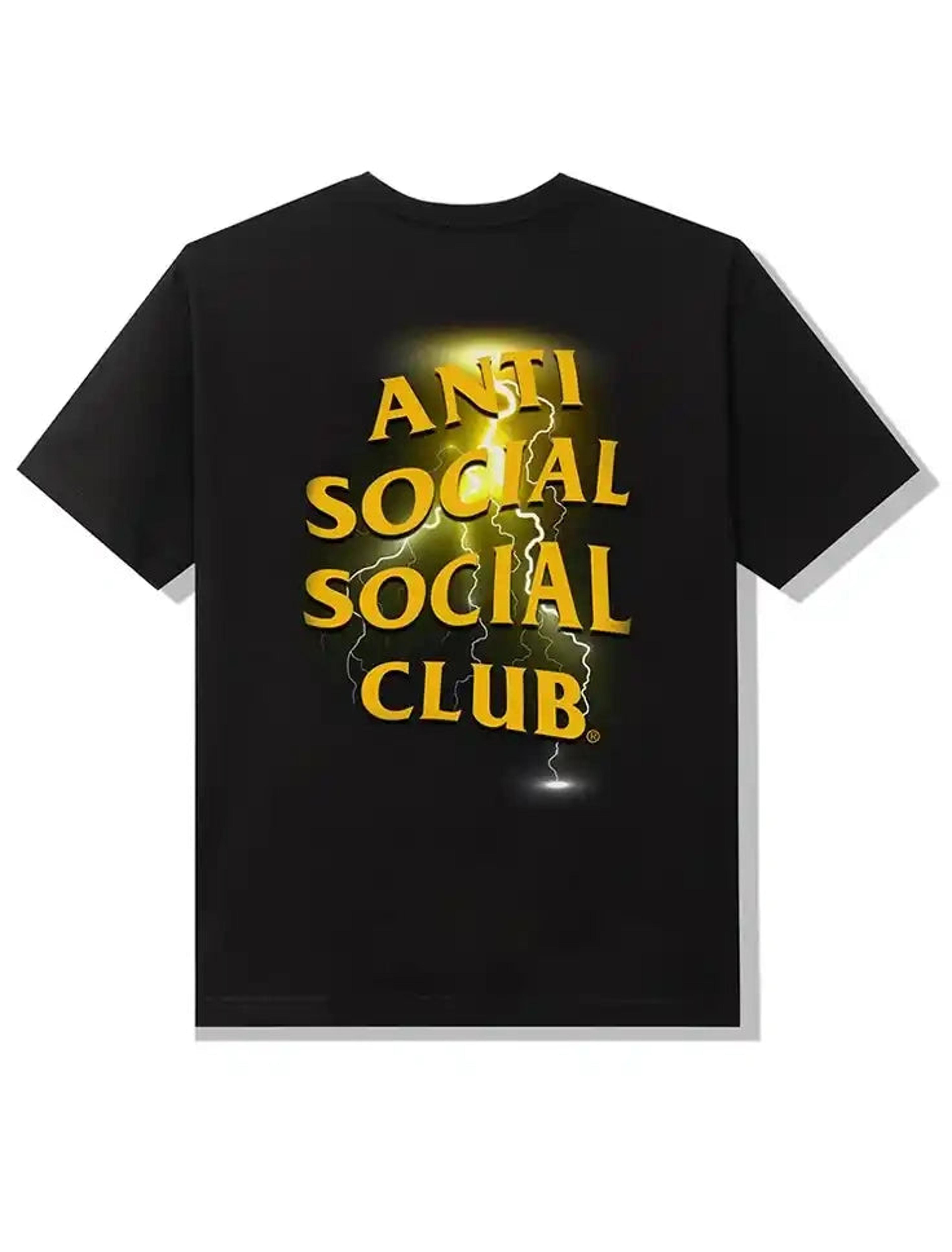 Anti Social Social Club Twista Black Tee ASSC DS Brand New