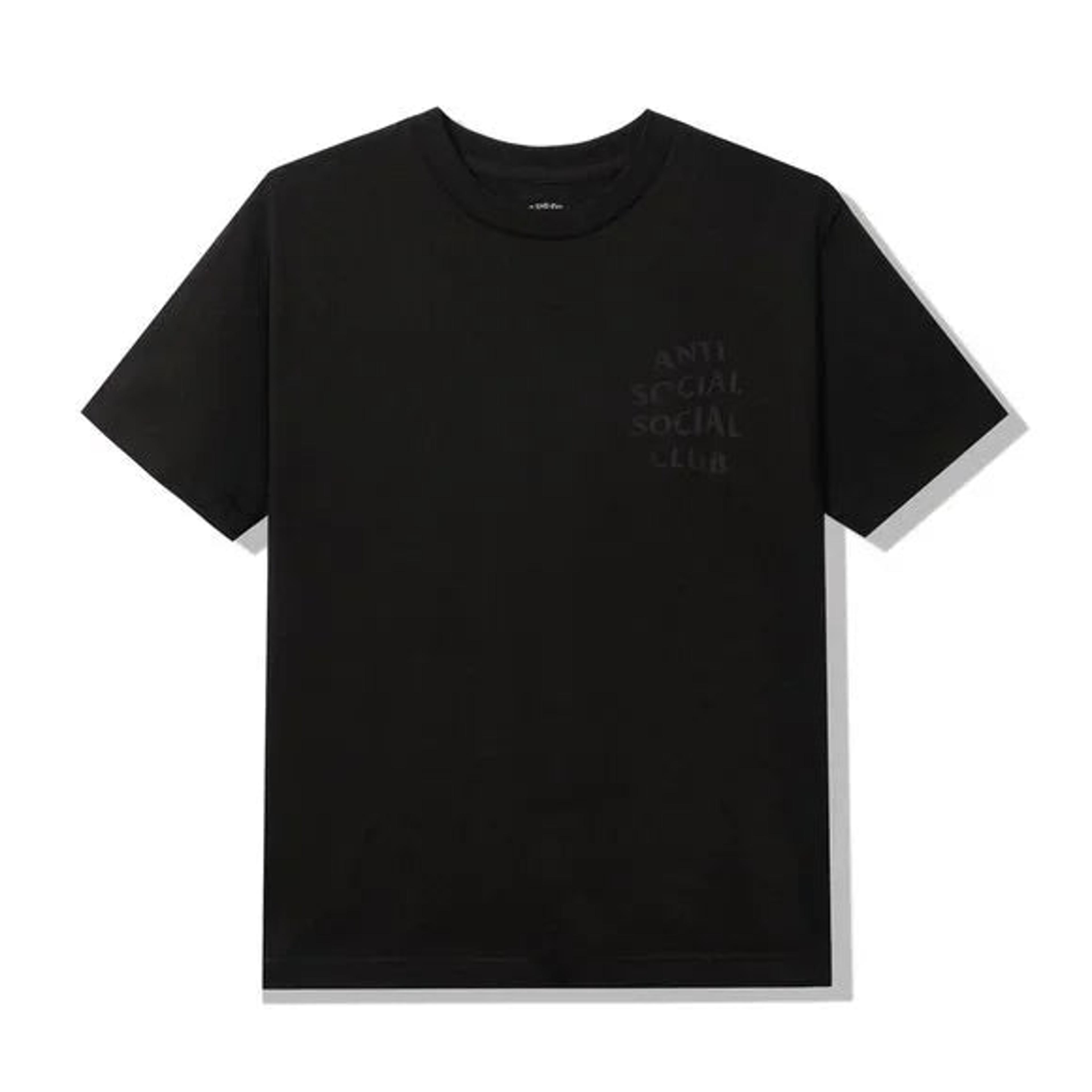 Alternate View 1 of Anti Social Social Club Hell O Rose Black Tee ASSC DS Brand New