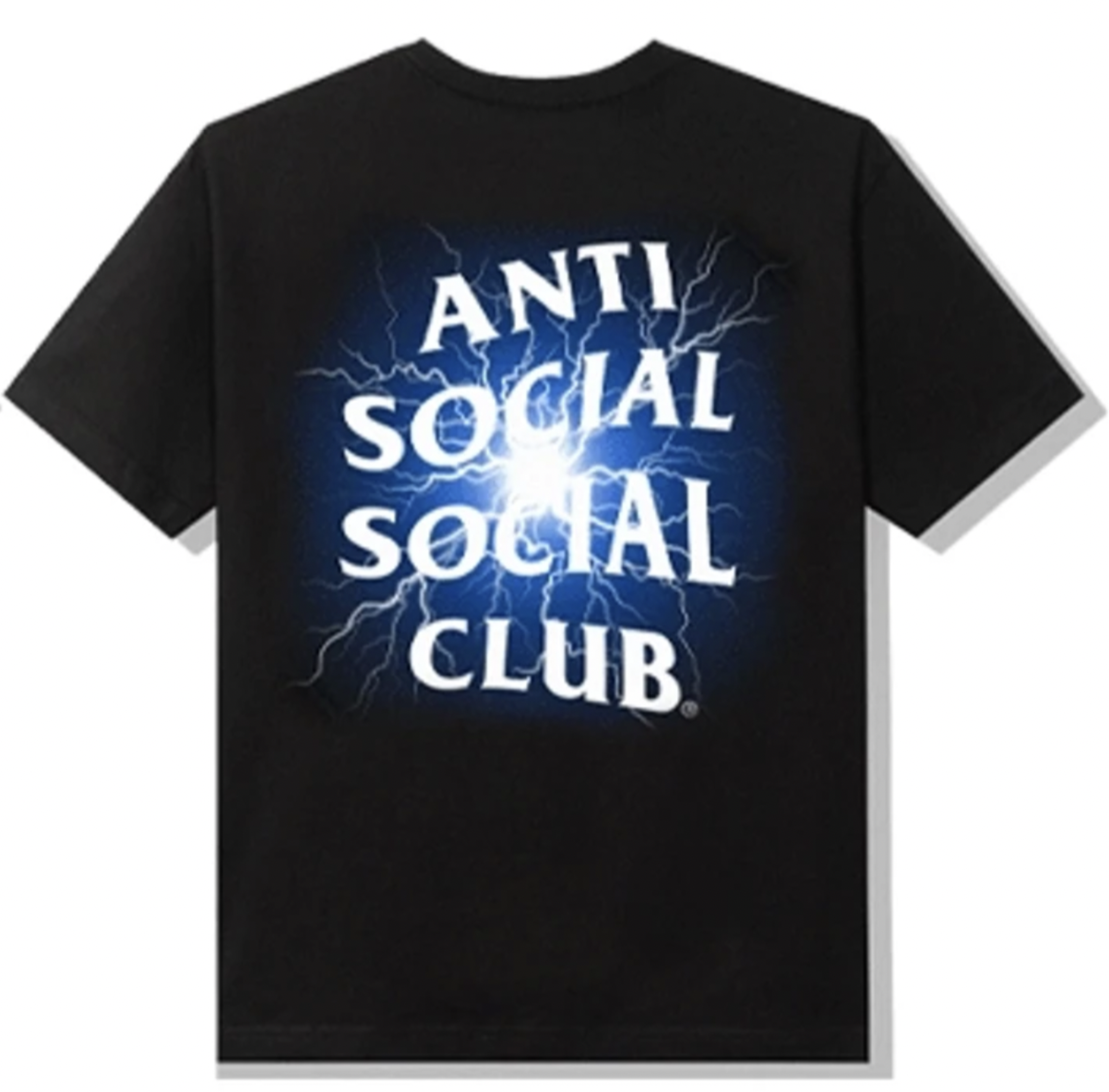 Anti Social Social Club Pain Black Tee Glow In The Dark ASSC DS 
