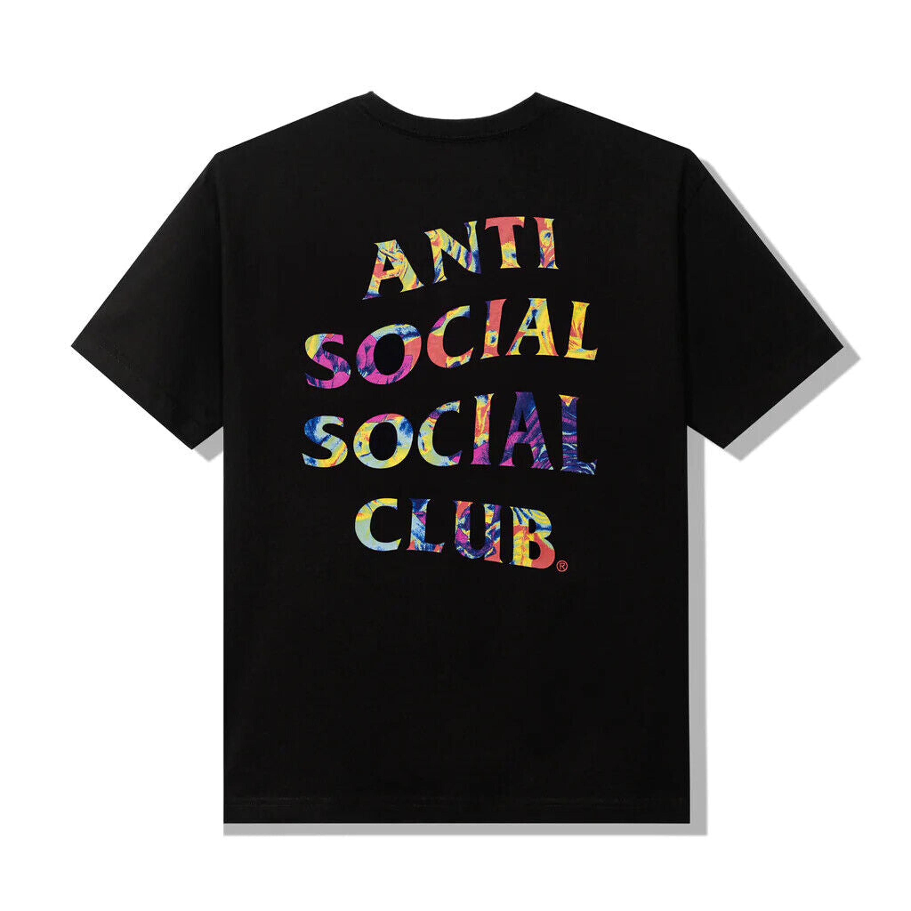 Anti Social Social Club Pedals On The Floor Black Tee ASSC DS Br