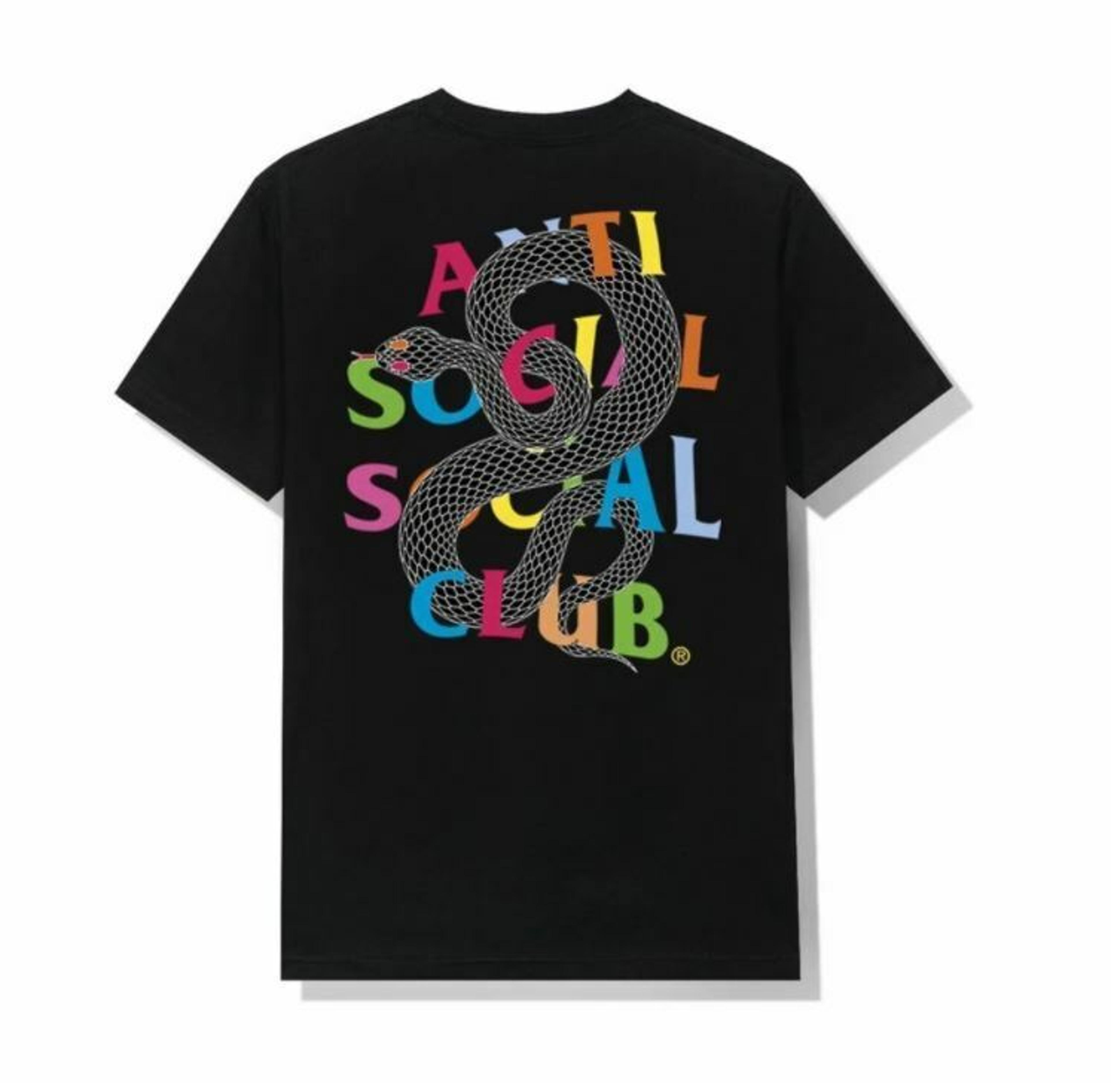 Anti Social Social Club Crawling Black Tee ASSC DS Brand New