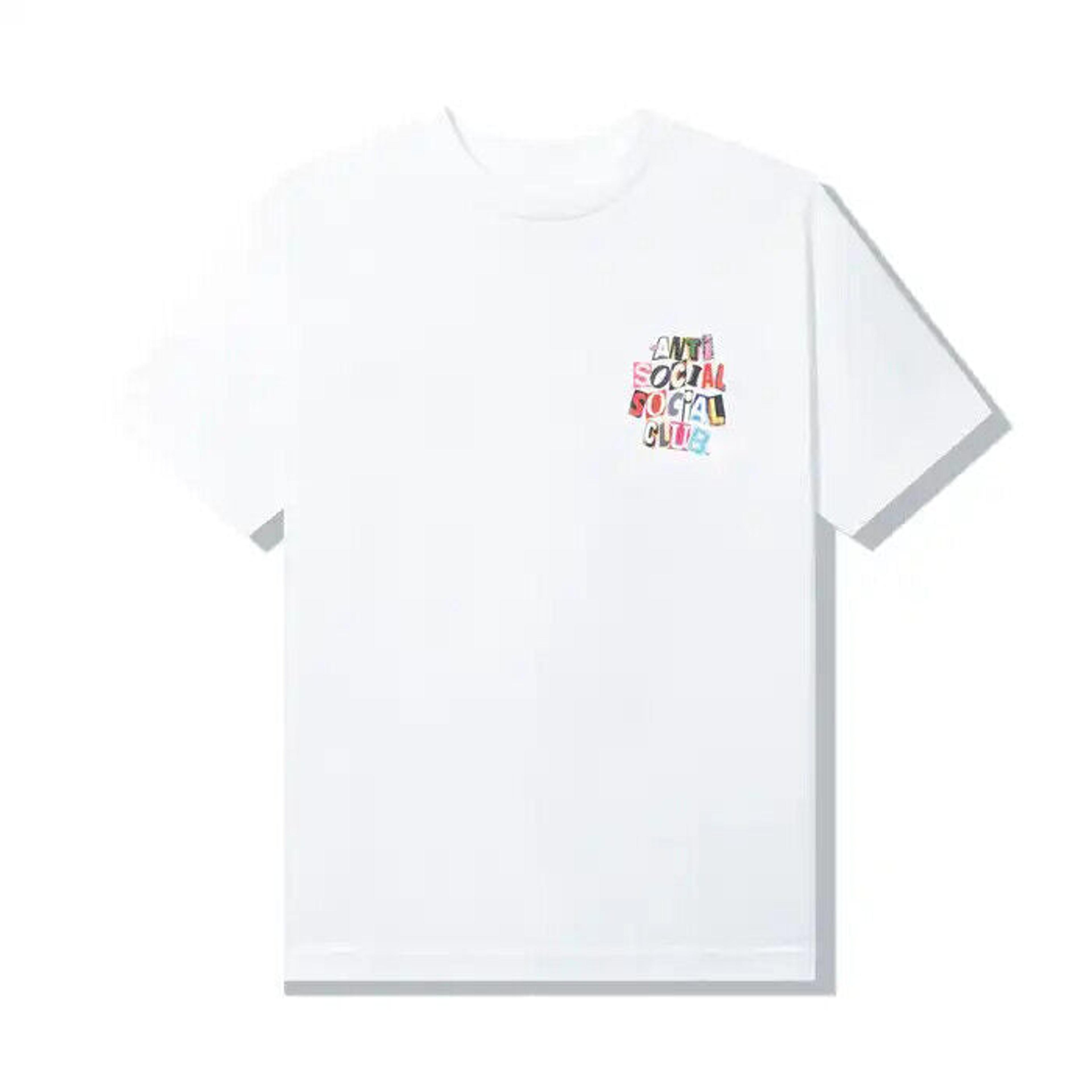 Alternate View 1 of Anti Social Social Club Torn Pages Of Our Story White Tee ASSC D