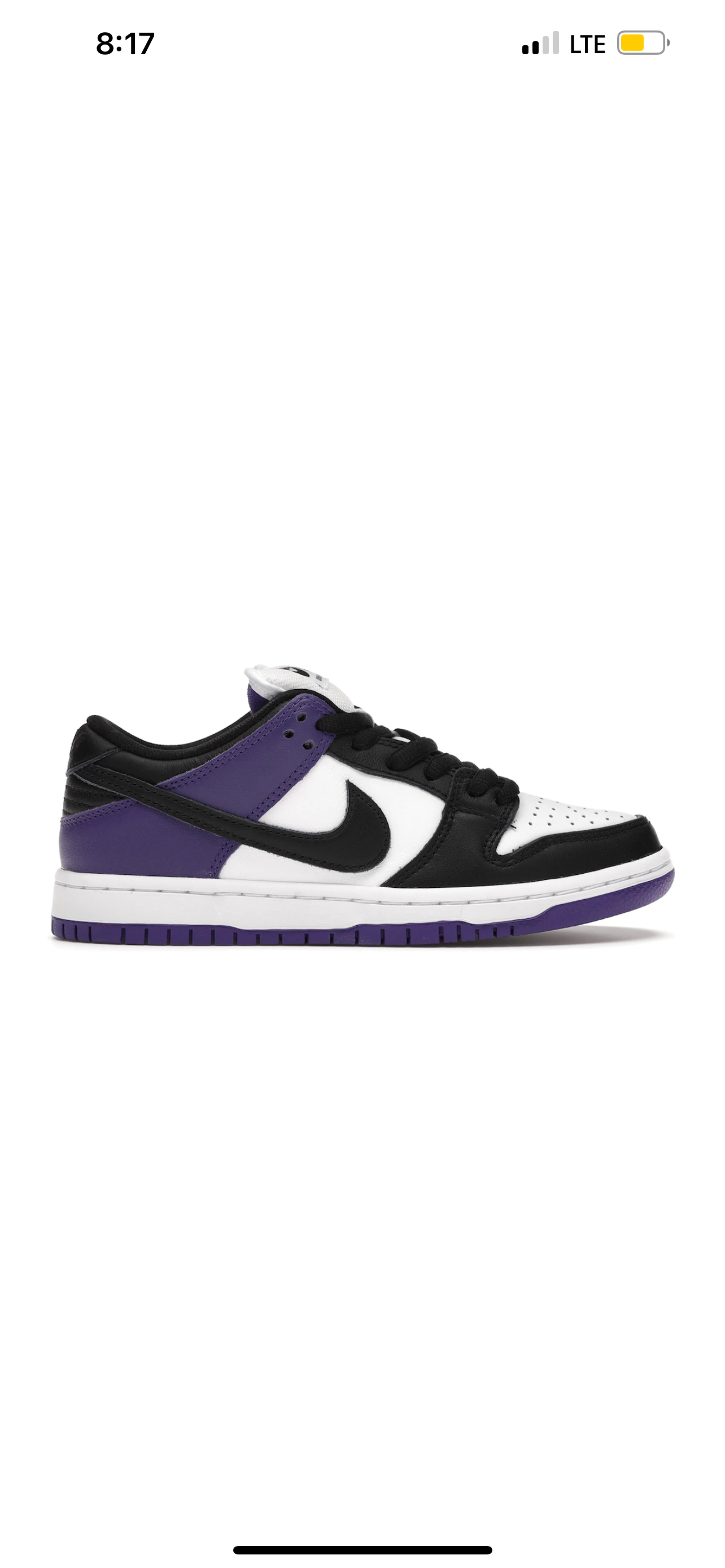 Nike SB Dunk Low Pro “Court Purple”