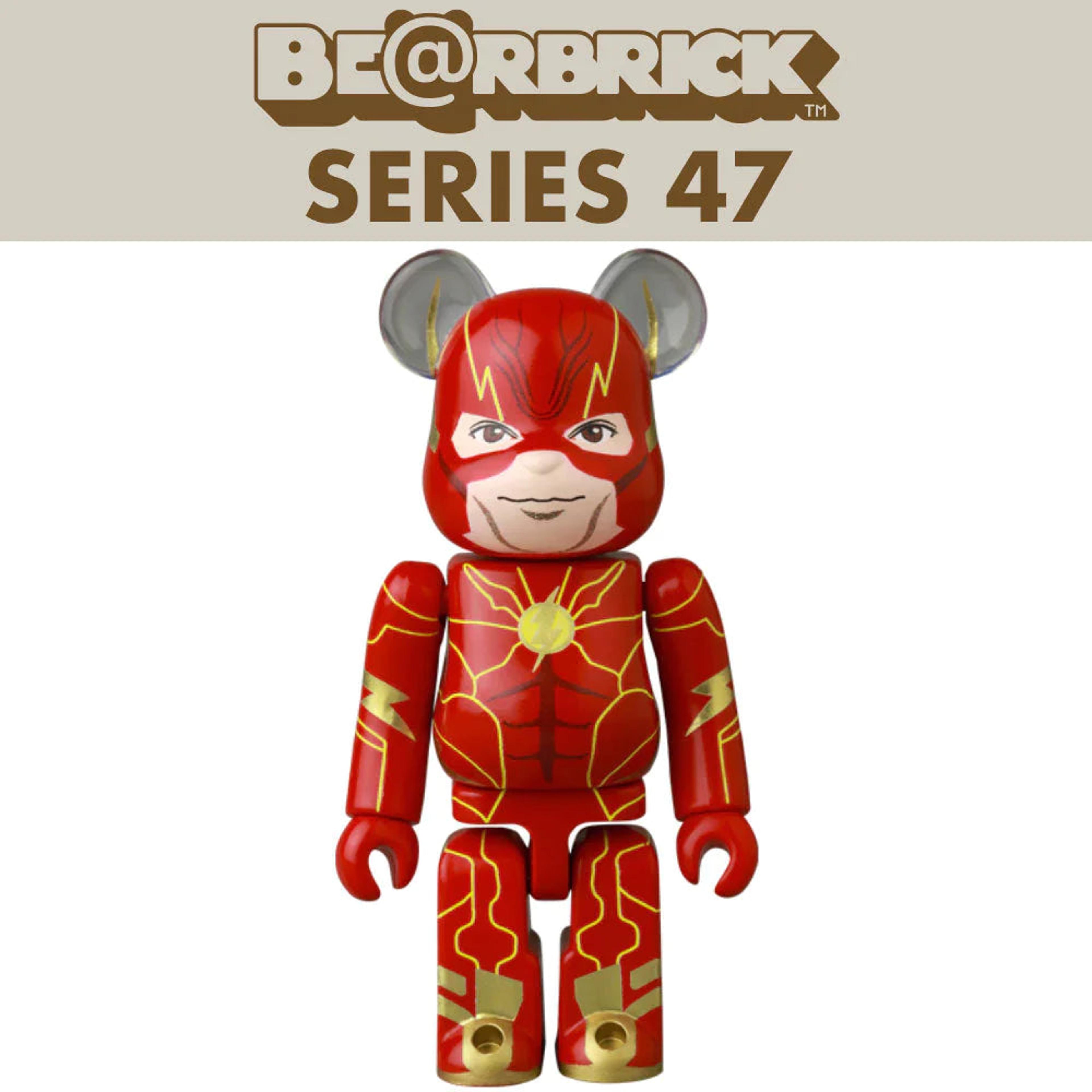 The Flash (Hero) - Bearbrick Series 47 by Medicom