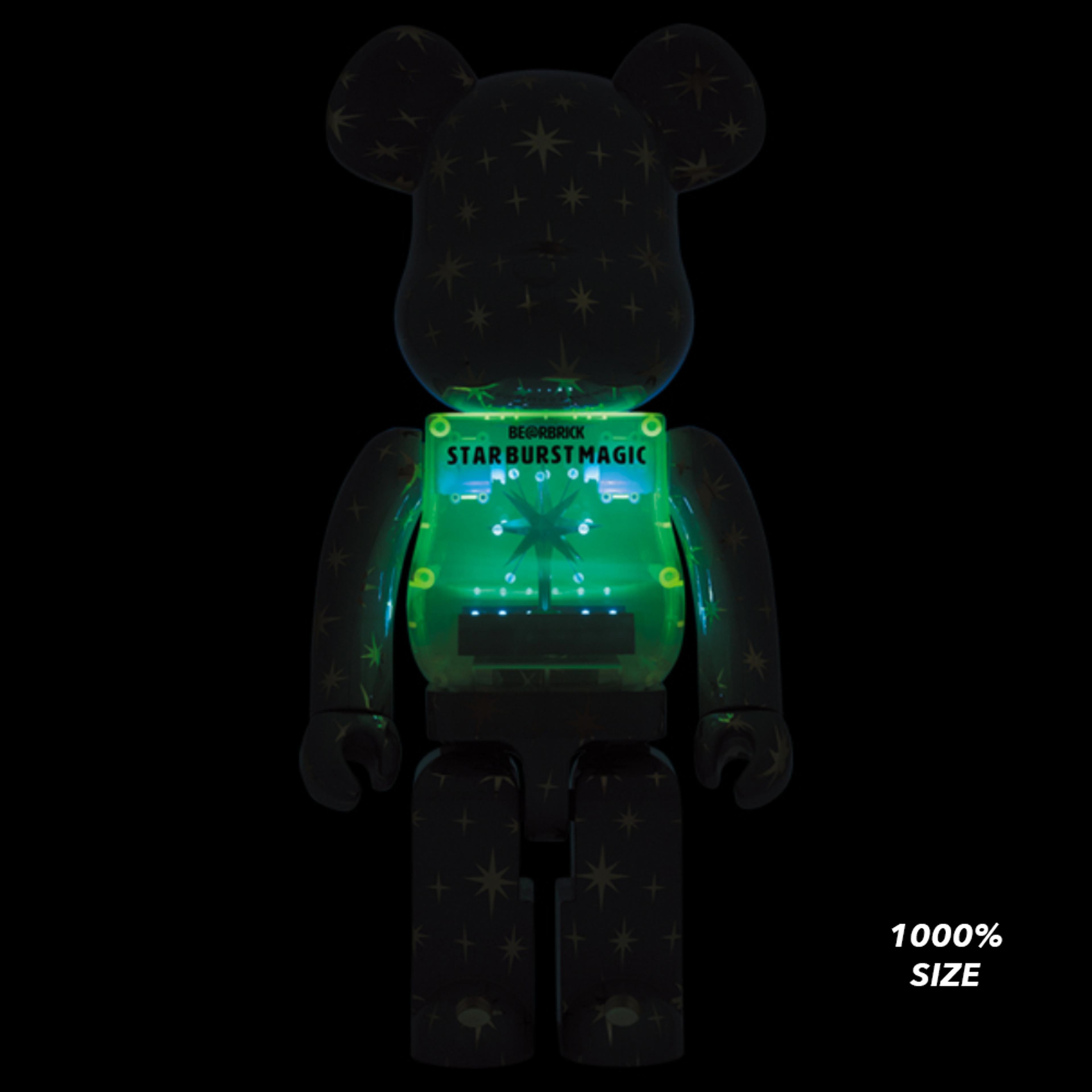 Alternate View 2 of Asami Matsumura Star Burst Magic 1000% Bearbrick by Medicom Toy