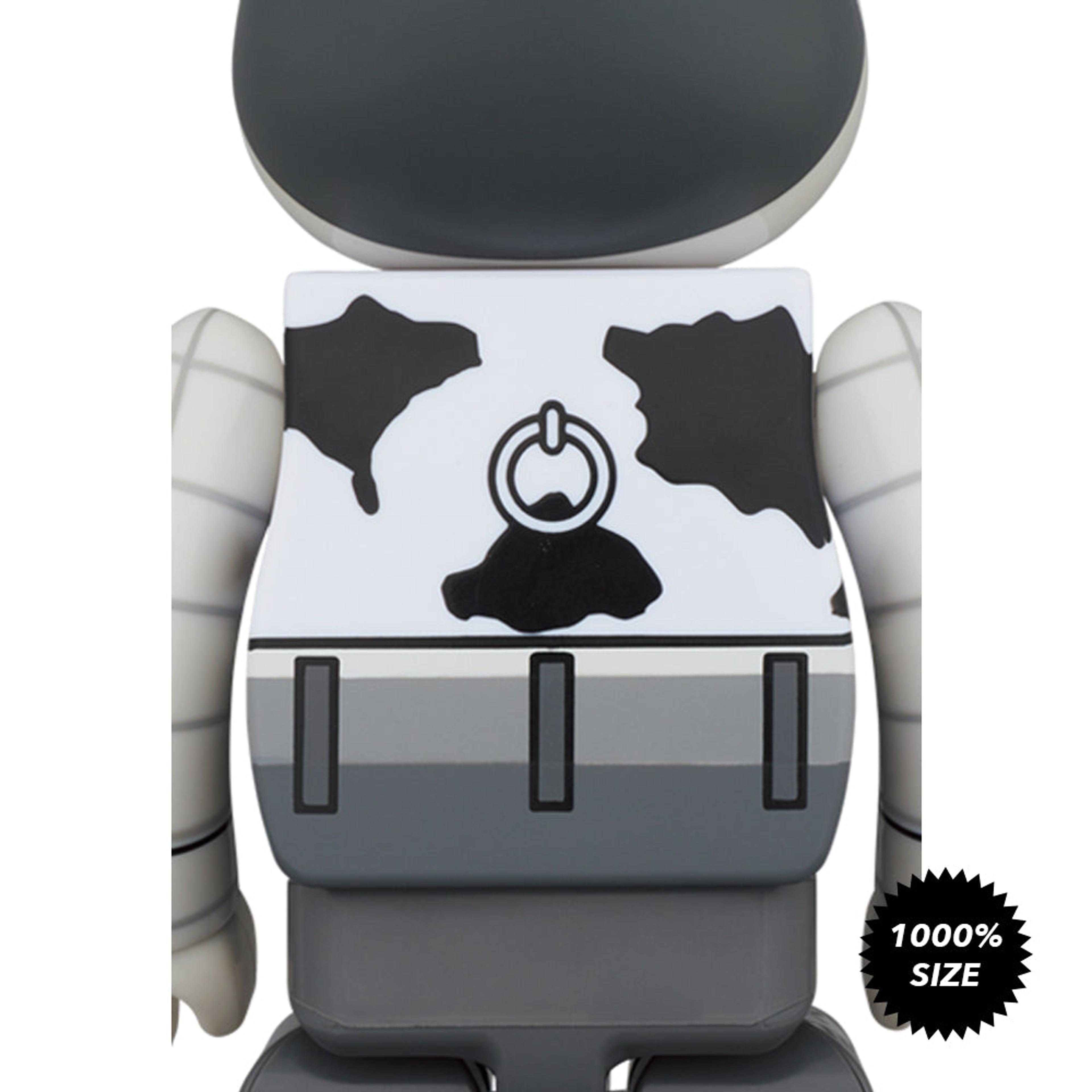 Alternate View 1 of Toy Story Woody (Black and White Version) 1000% Bearbrick by Med