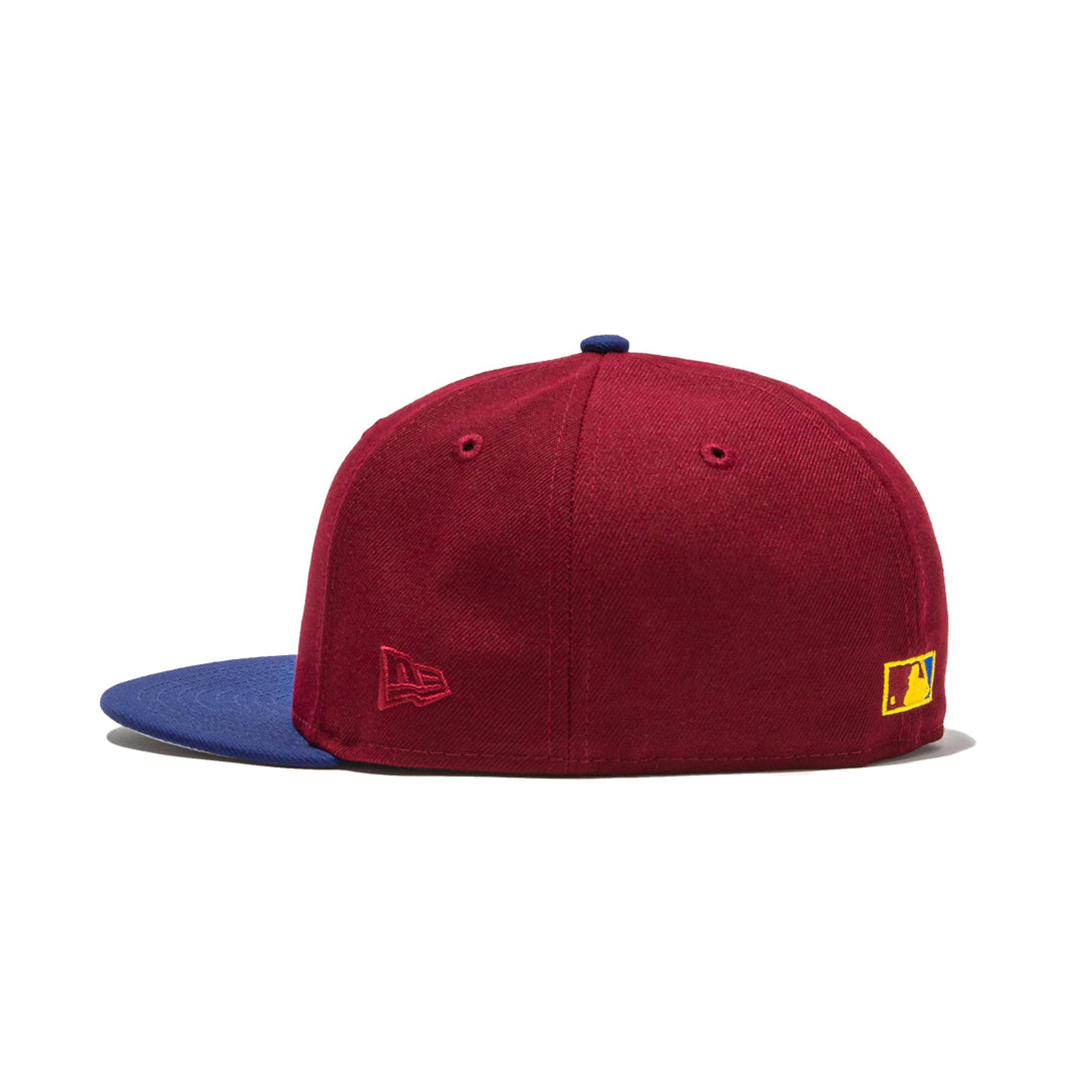 Milwaukee Brewers New Era 50th Anniversary Red Undervisor 59FIFTY