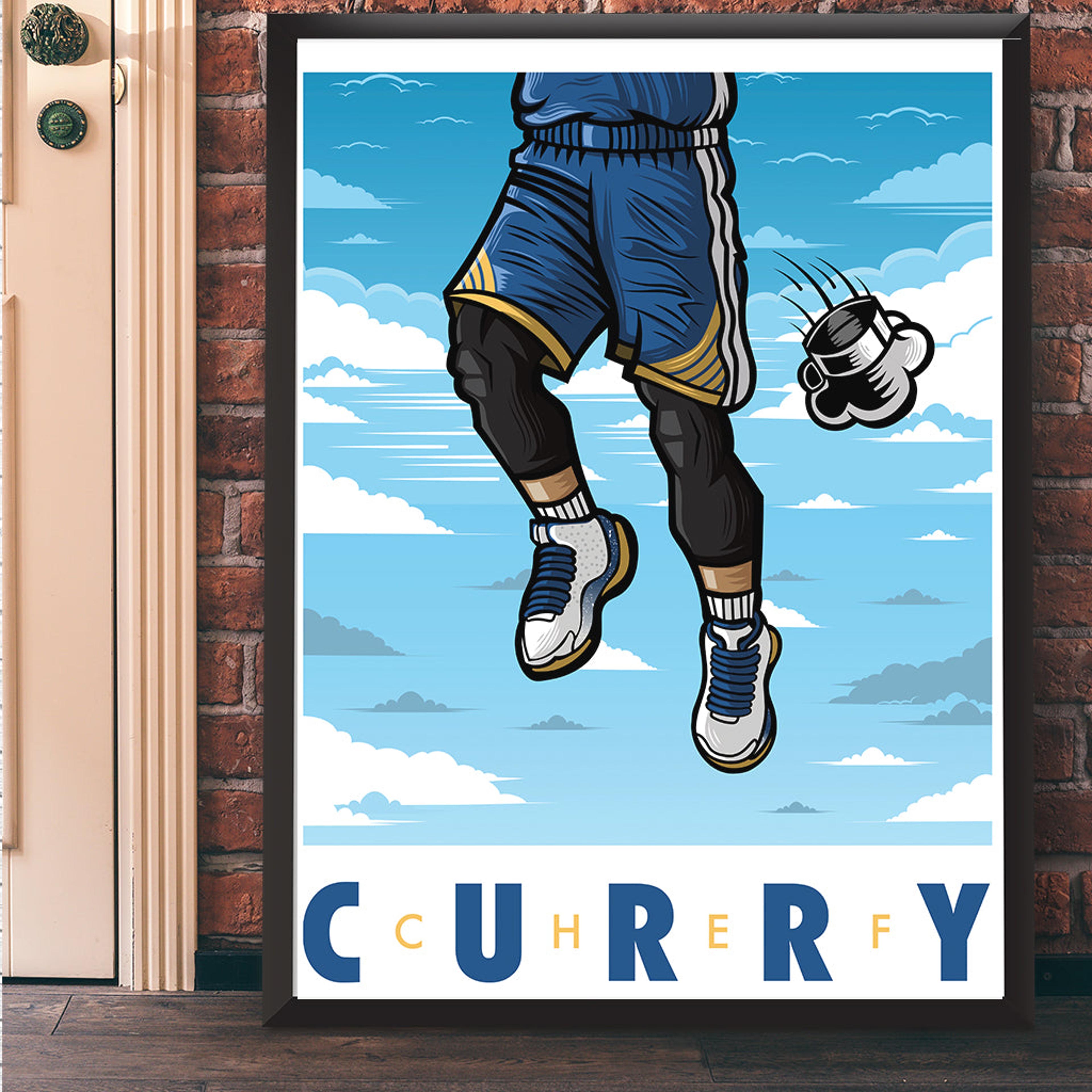 Chef Curry Giclee Art Print 17 x 22