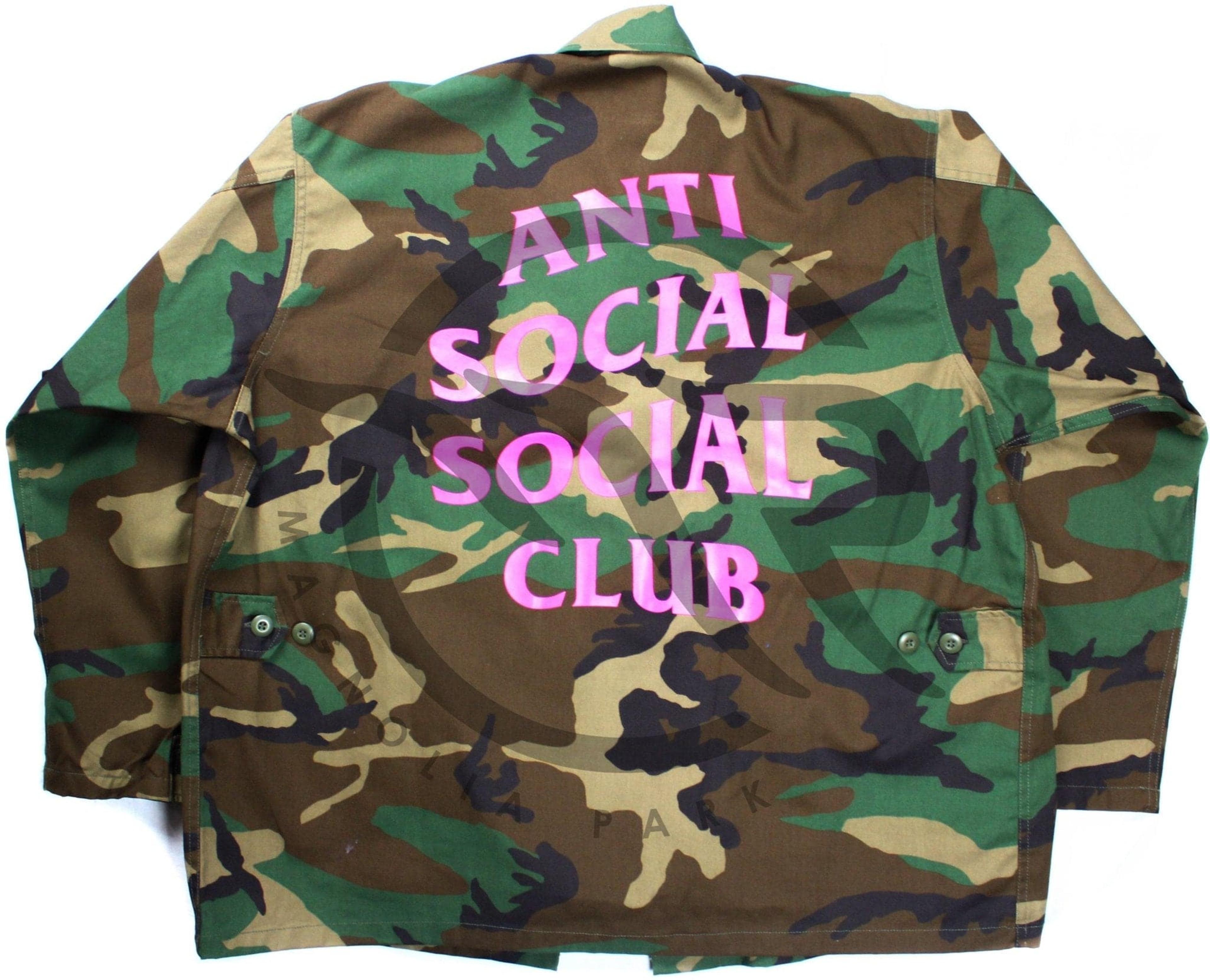 anti social social club Never Change BDU
