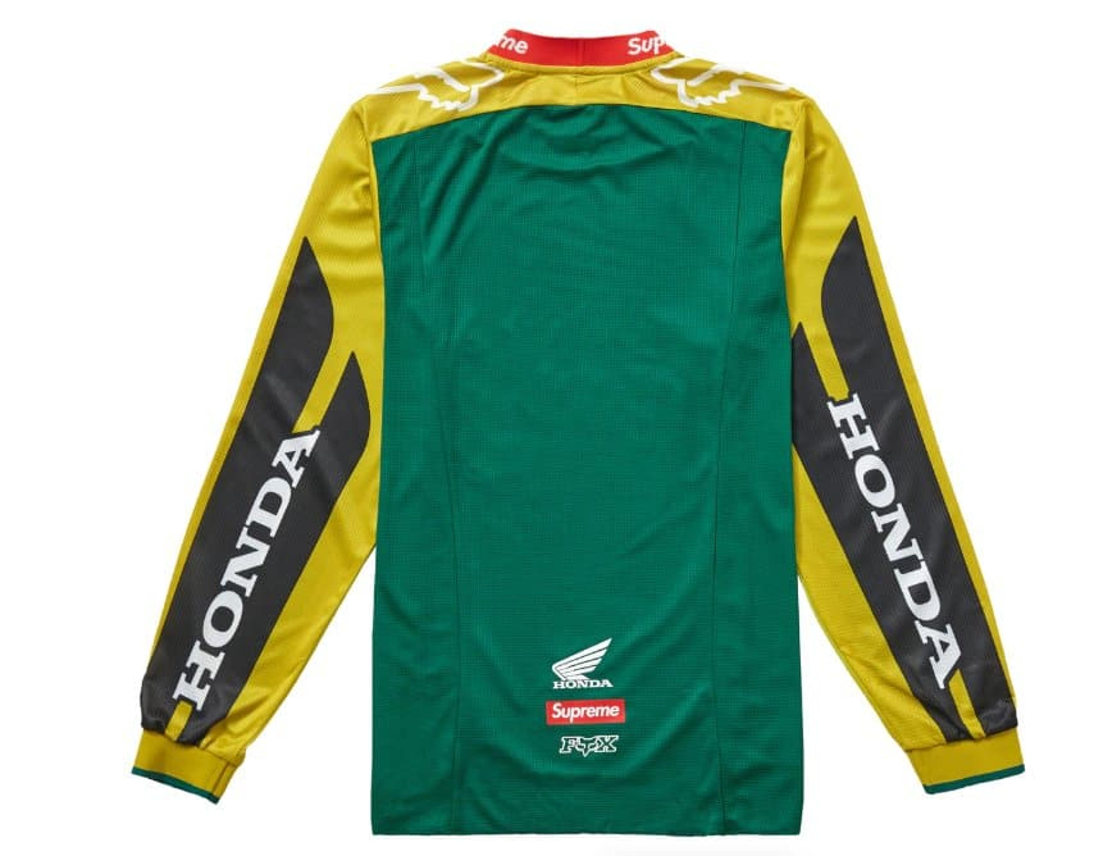 NTWRK - Supreme Honda Fox Racing Moto Jersey Top L/S Moss