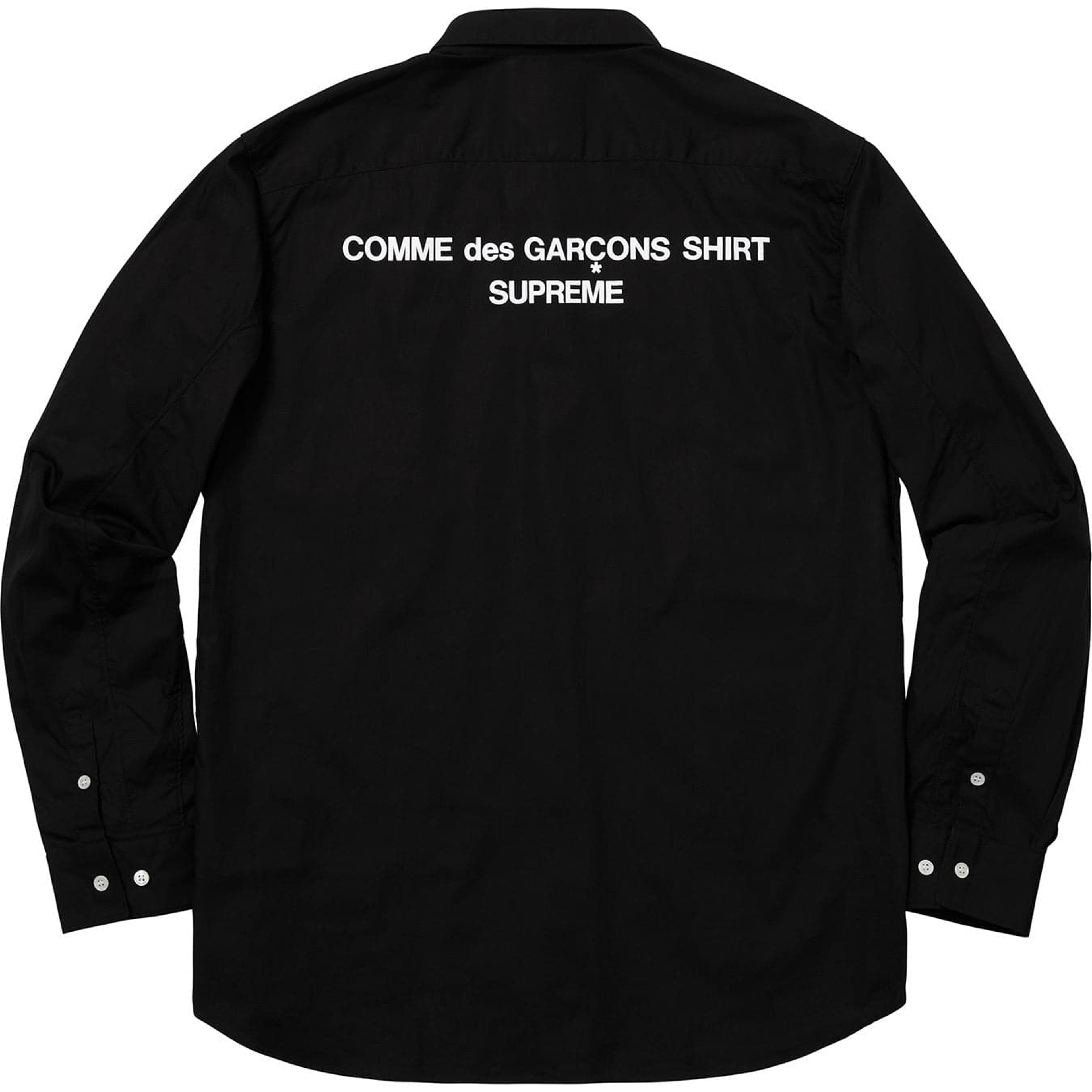 NTWRK - Supreme Comme des Garcons Shirt Patchwork Button Up Shirt