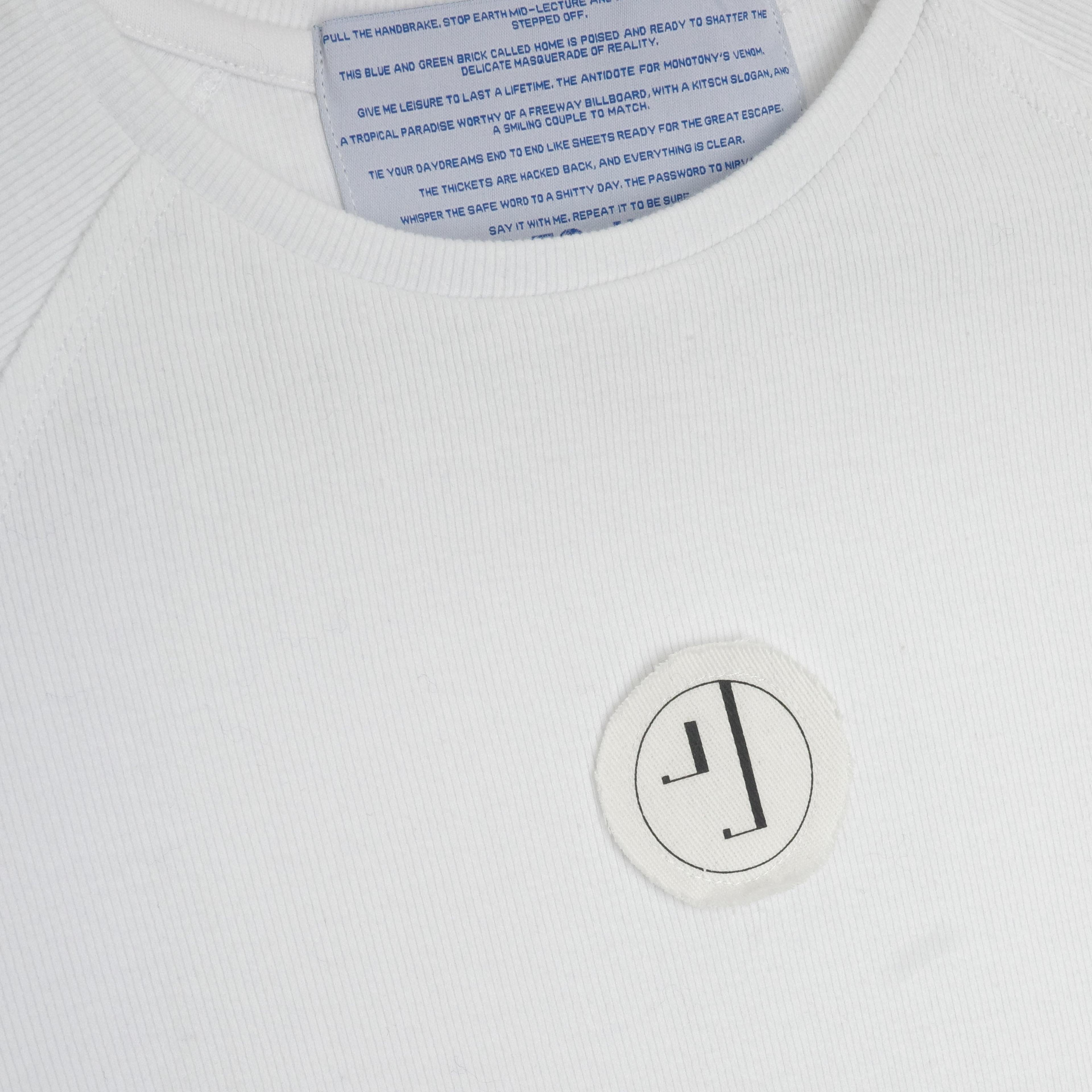 Alternate View 4 of Patch Logo Fitted Raglan Tee