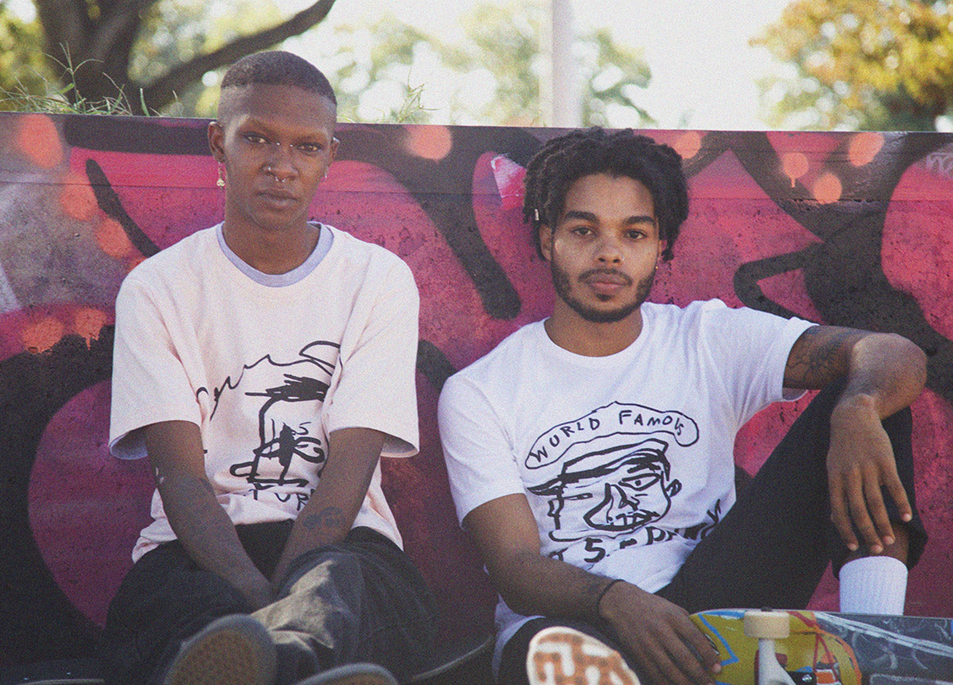 Basquiat Hip Hop Portraits Bandana – ROME PAYS OFF