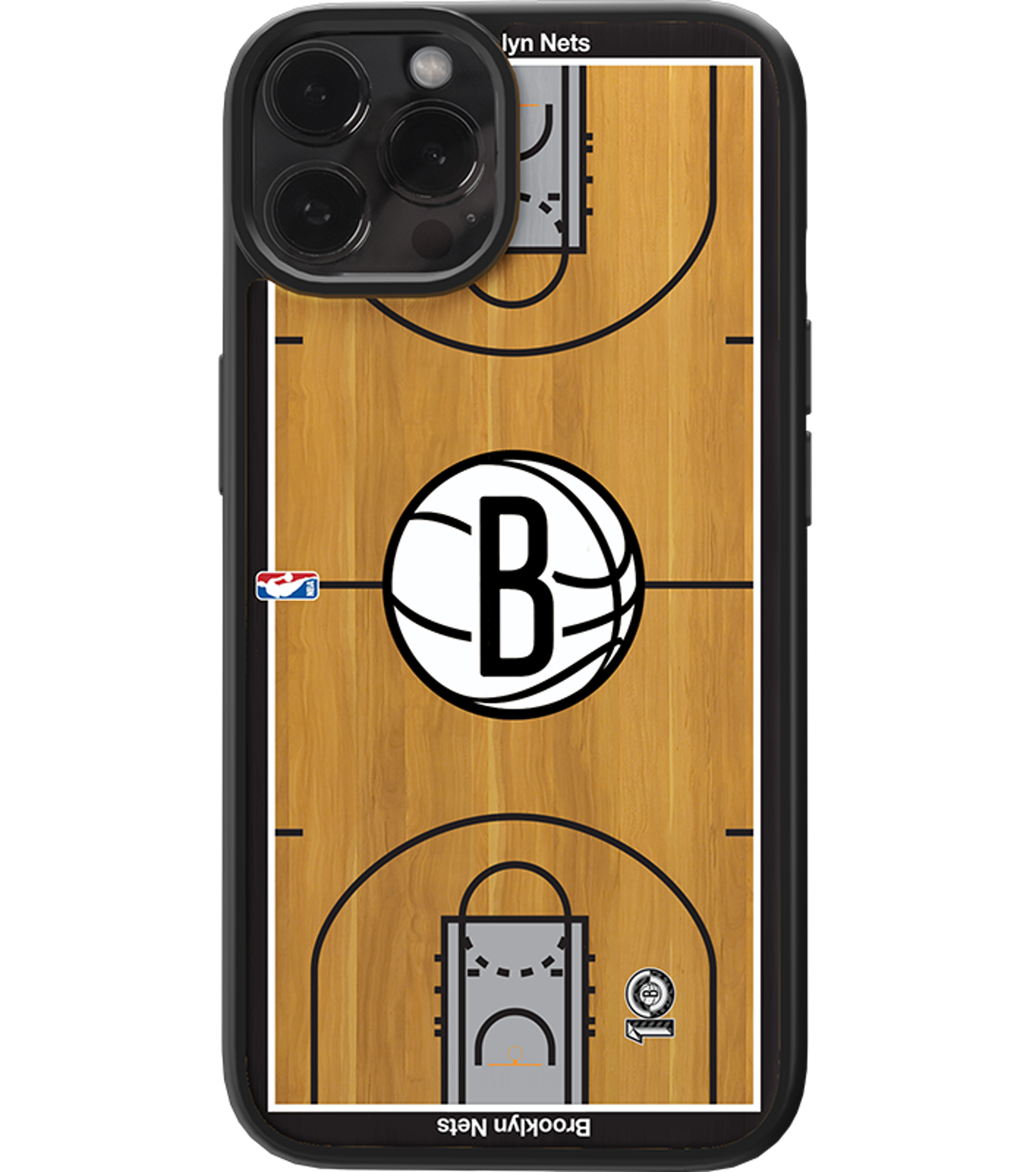 Brooklyn Nets - NBA Authentic Wood Case