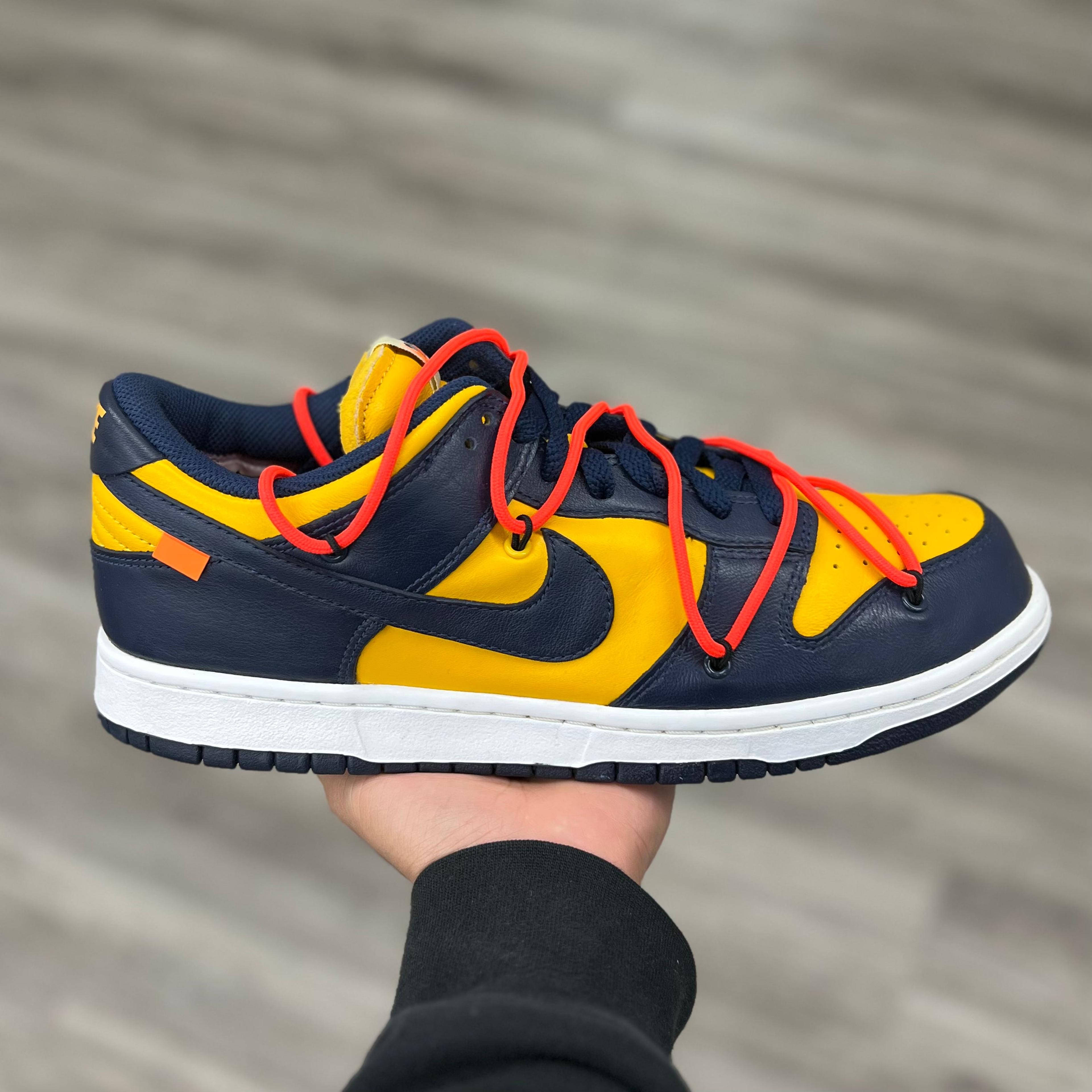 Alternate View 29 of Nike Dunk Low “Off White University Gold Midnight Navy”