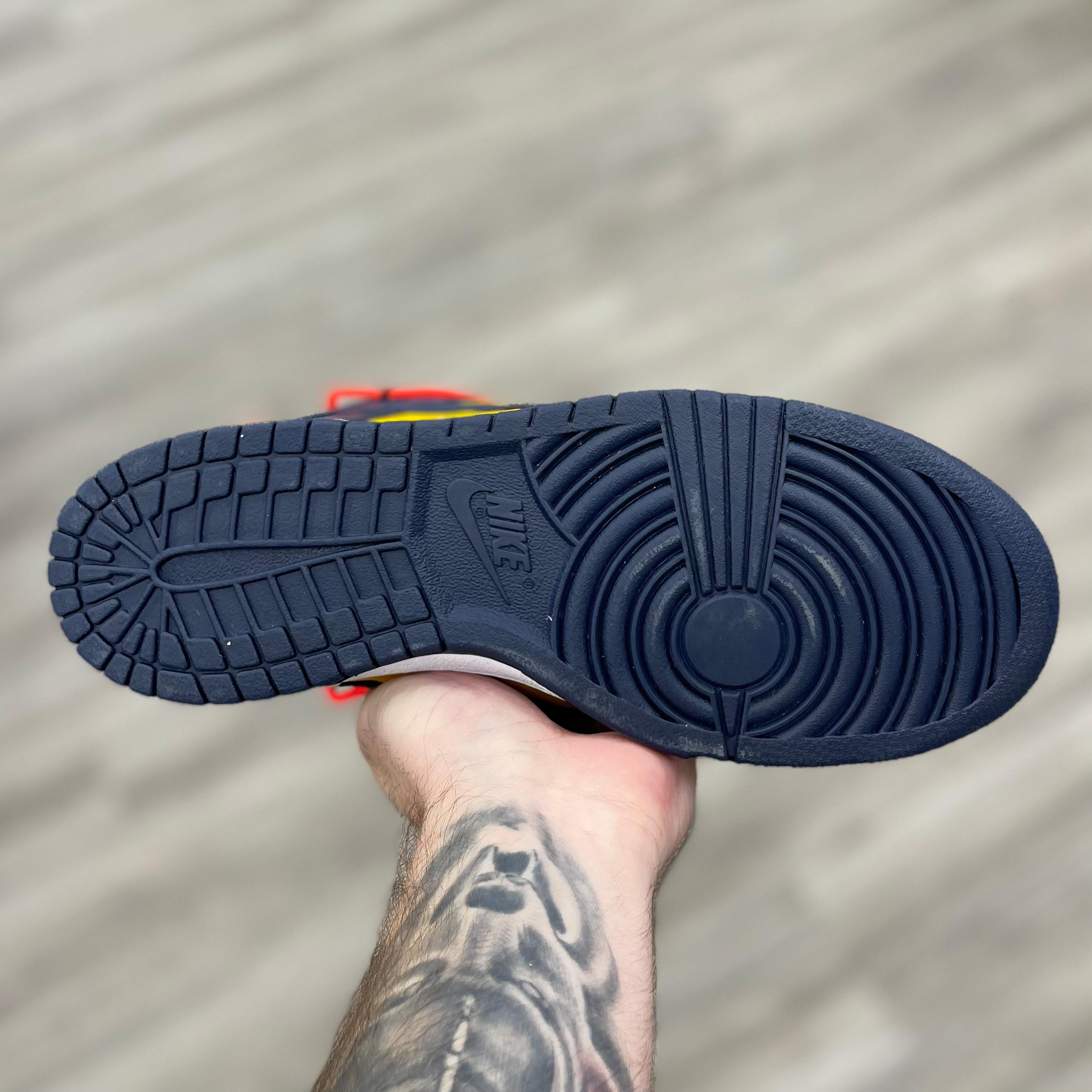 Alternate View 12 of Nike Dunk Low “Off White University Gold Midnight Navy”