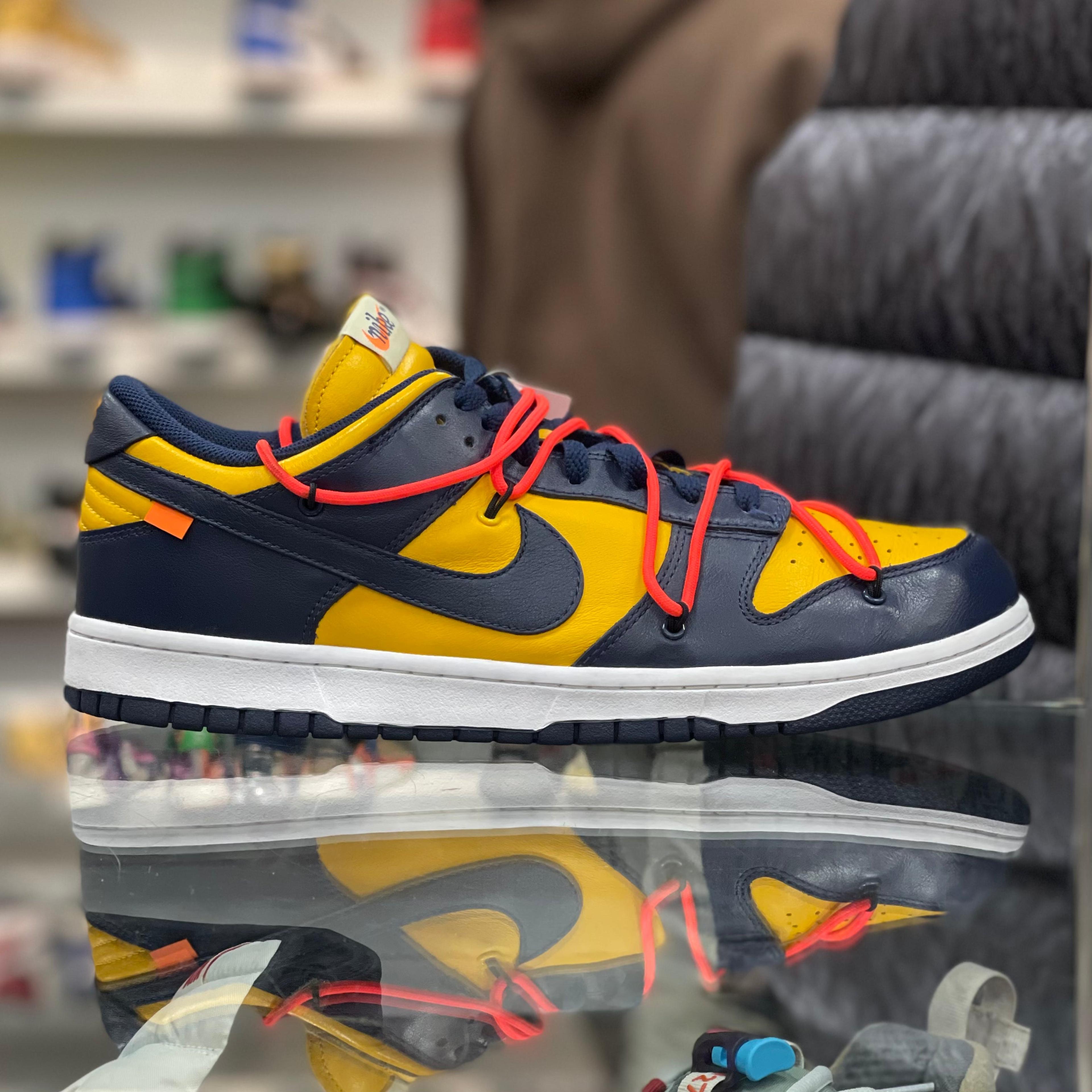 Alternate View 14 of Nike Dunk Low “Off White University Gold Midnight Navy”