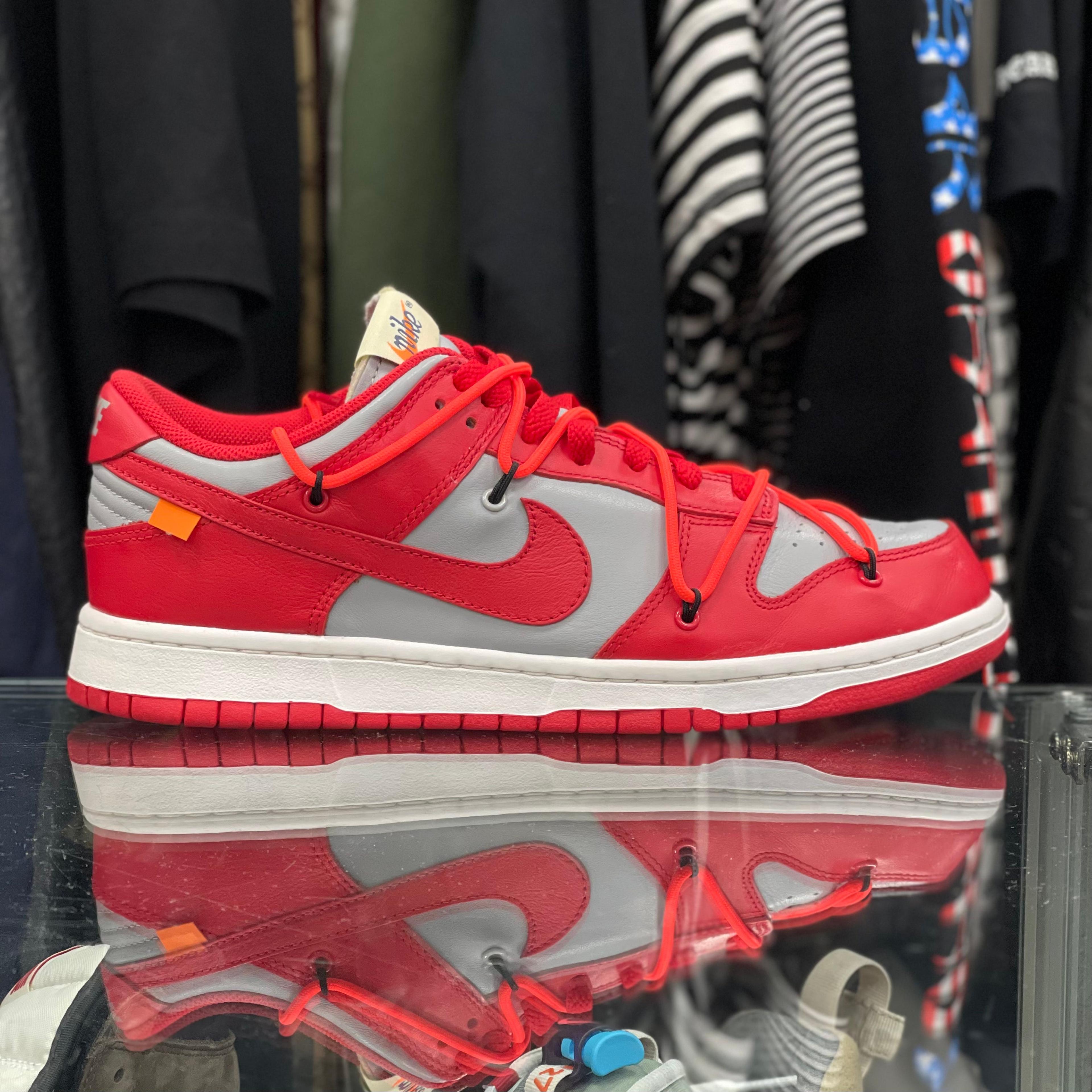 Alternate View 9 of Nike Dunk Low “Off White University Red”