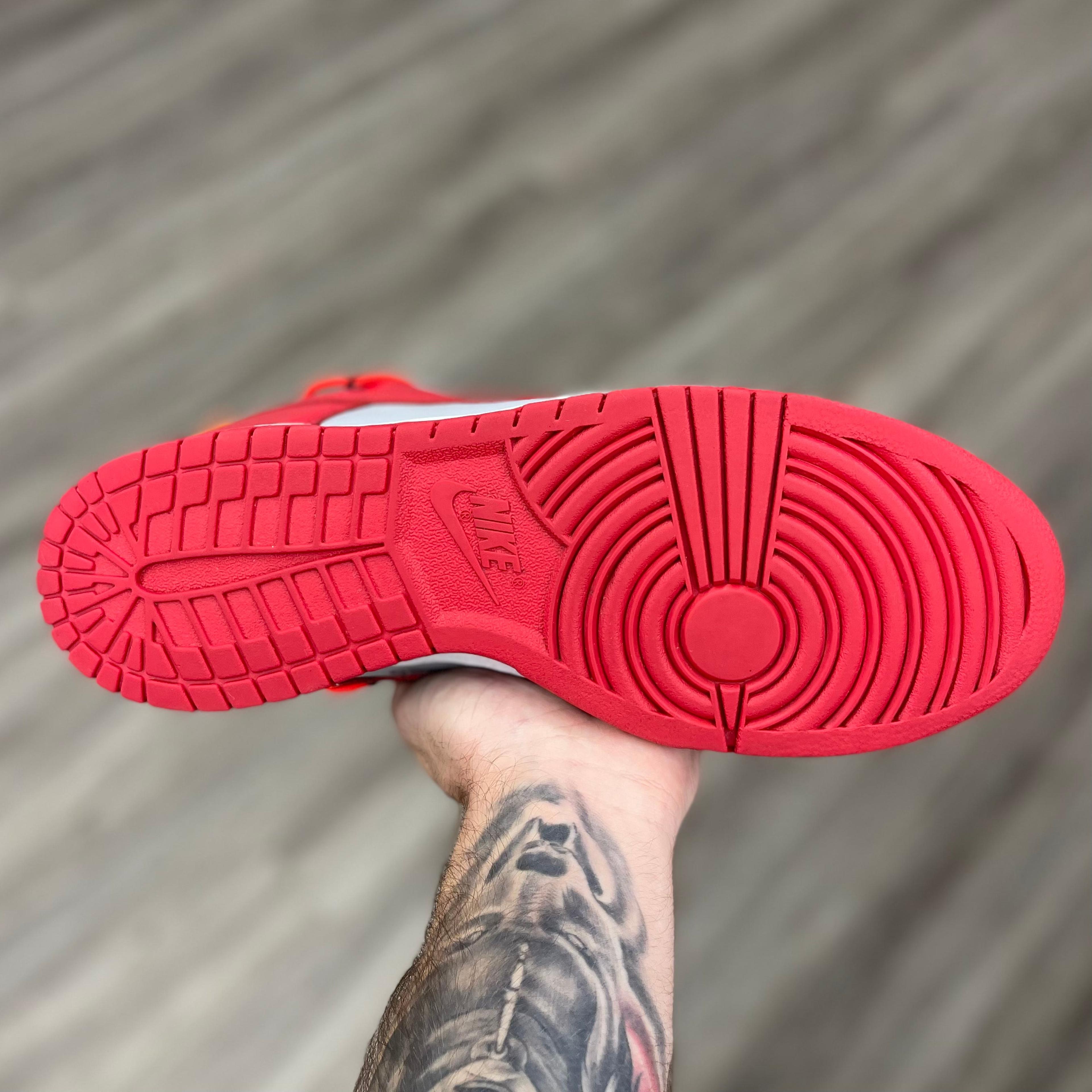 Alternate View 14 of Nike Dunk Low “Off White University Red”