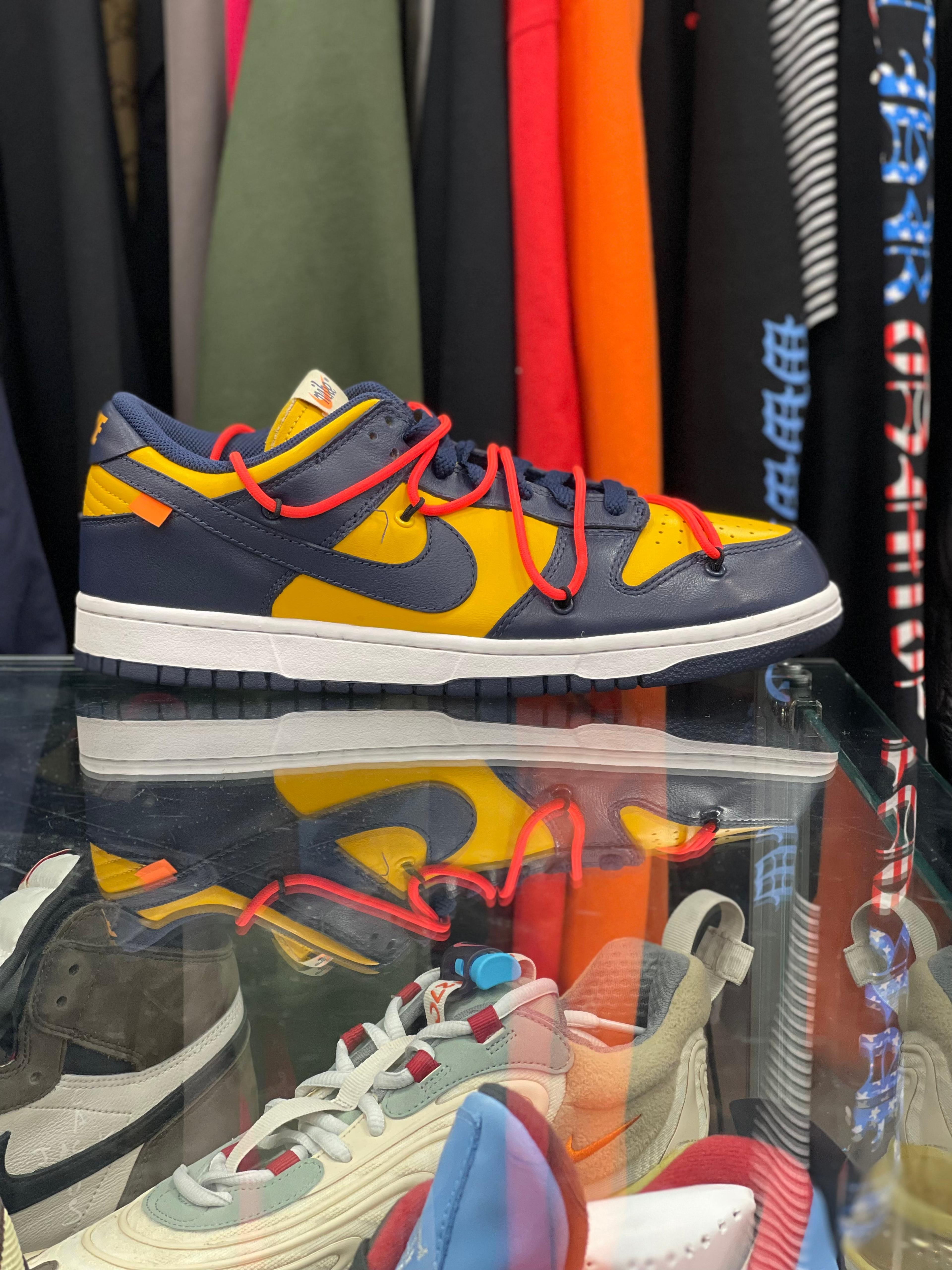 Alternate View 15 of Nike Dunk Low “Off White University Gold Midnight Navy”