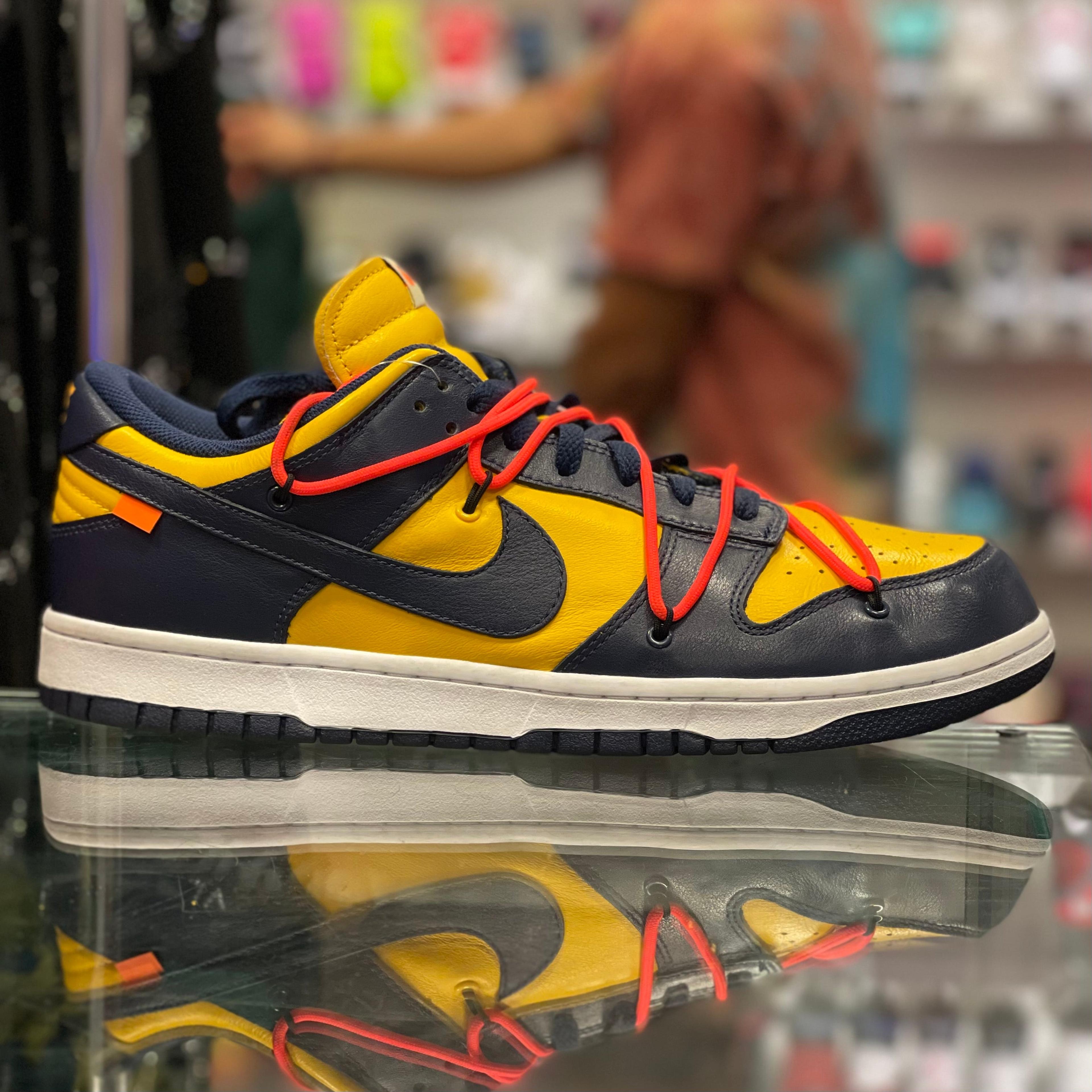 Alternate View 7 of Nike Dunk Low “Off White University Gold Midnight Navy”