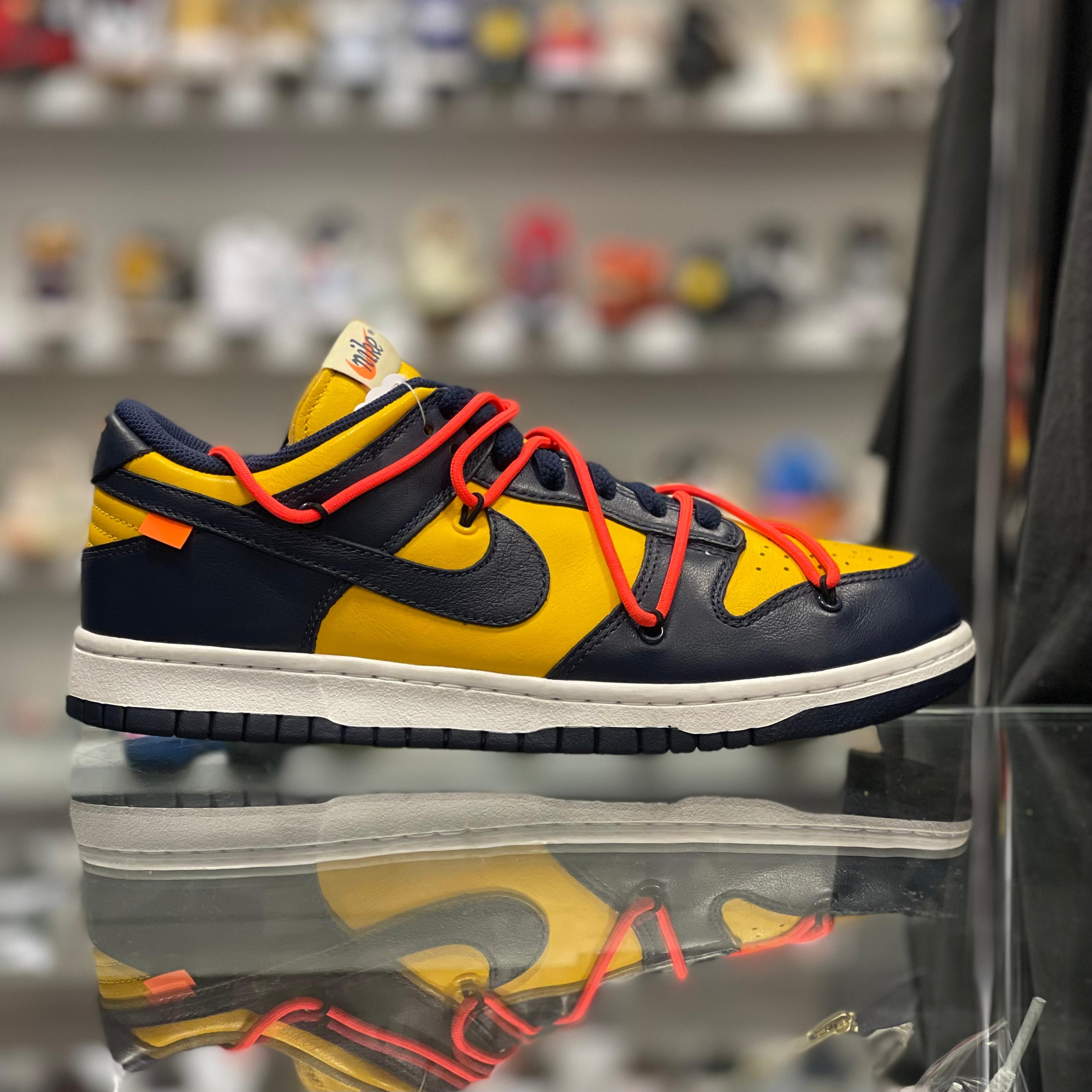 Alternate View 5 of Nike Dunk Low “Off White University Gold Midnight Navy”