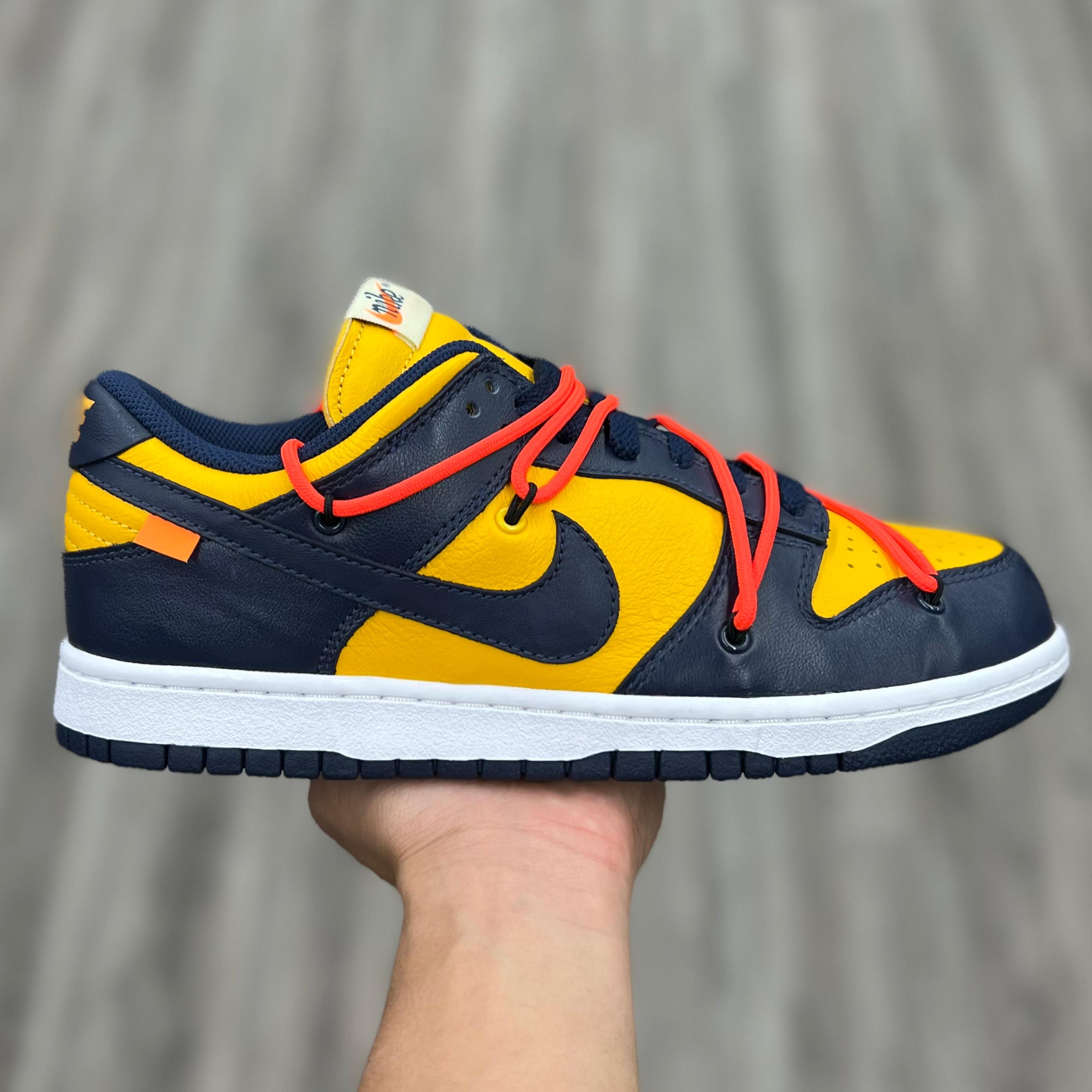 Alternate View 26 of Nike Dunk Low “Off White University Gold Midnight Navy”