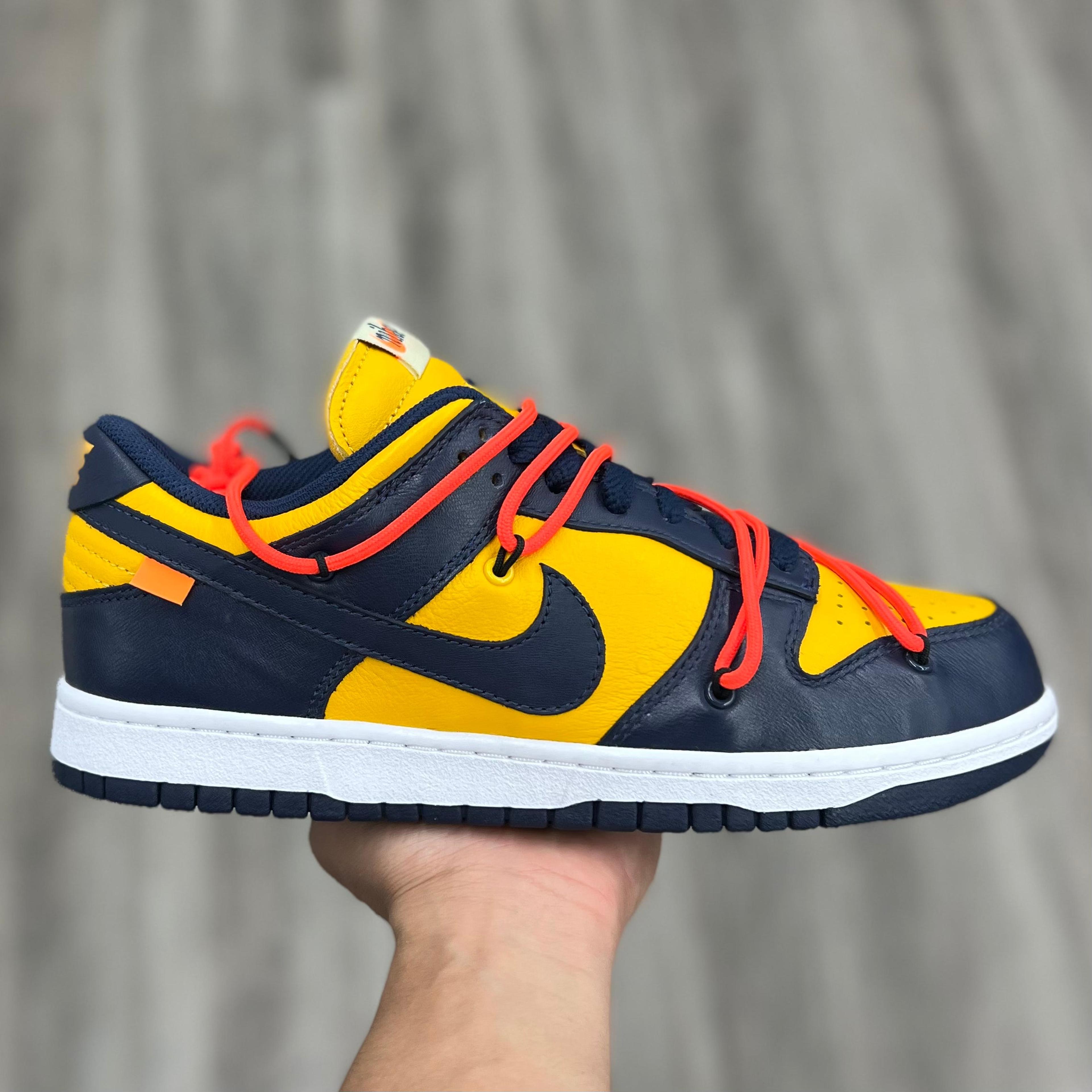 Alternate View 27 of Nike Dunk Low “Off White University Gold Midnight Navy”