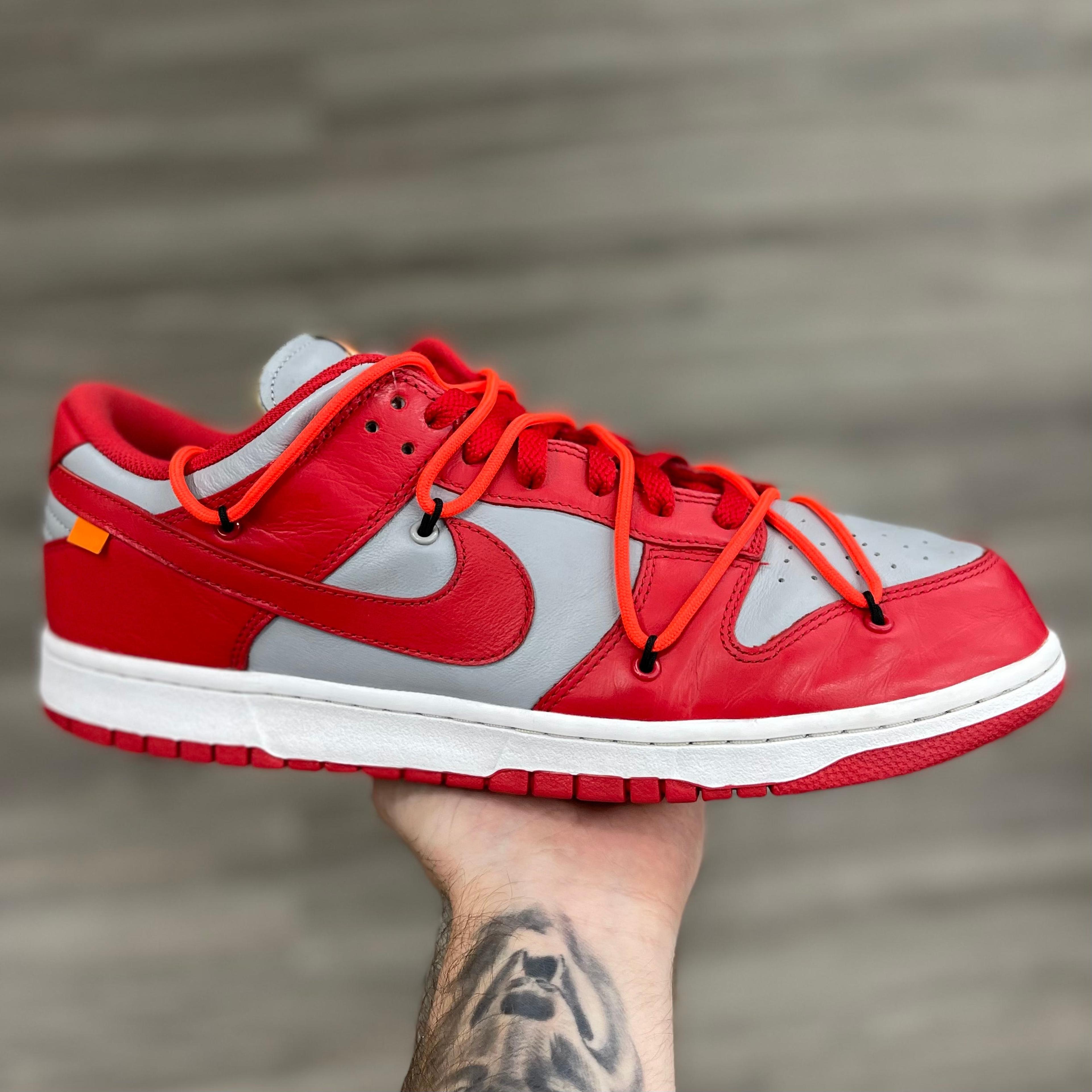 Alternate View 17 of Nike Dunk Low “Off White University Red”